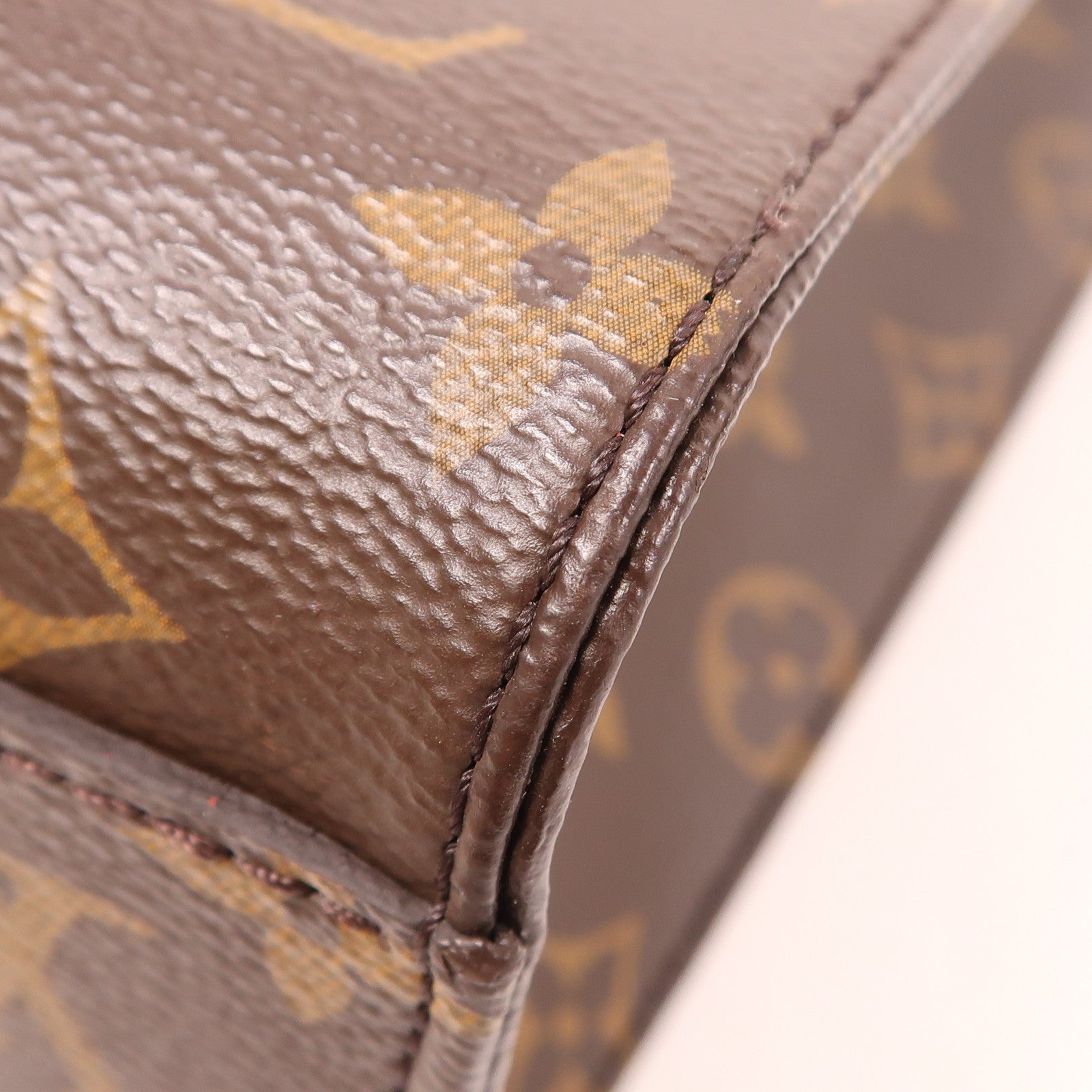 LOUIS VUITTON LV GHW Sac Plat BB 2 Way Shoulder Handbag M45847 Monogram Brown