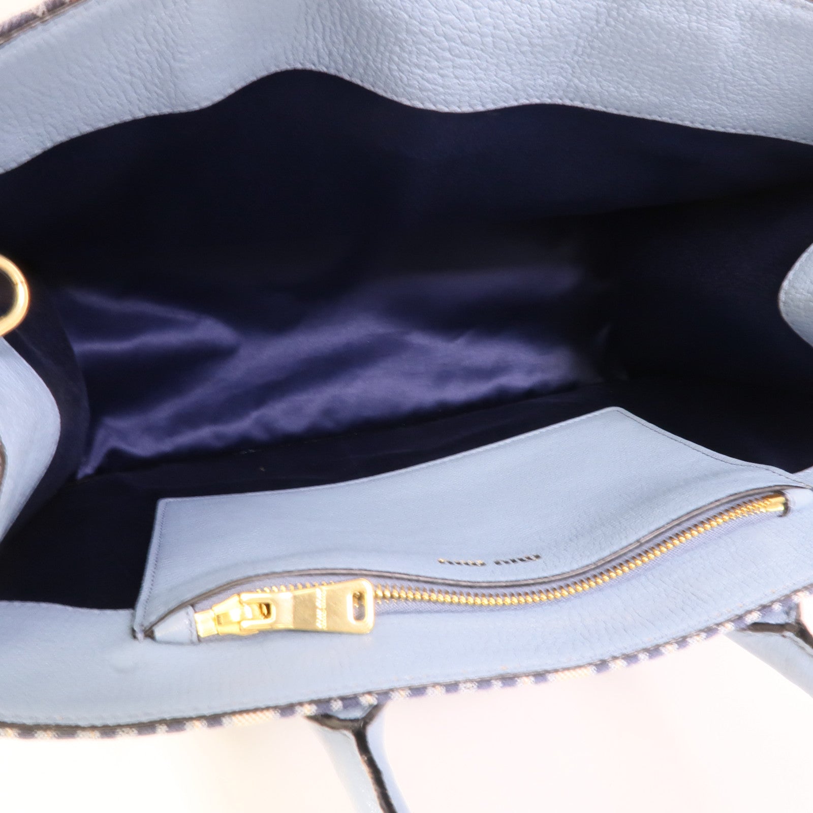 Miu Miu 帆布2way Shoulder手挽肩背兩用袋