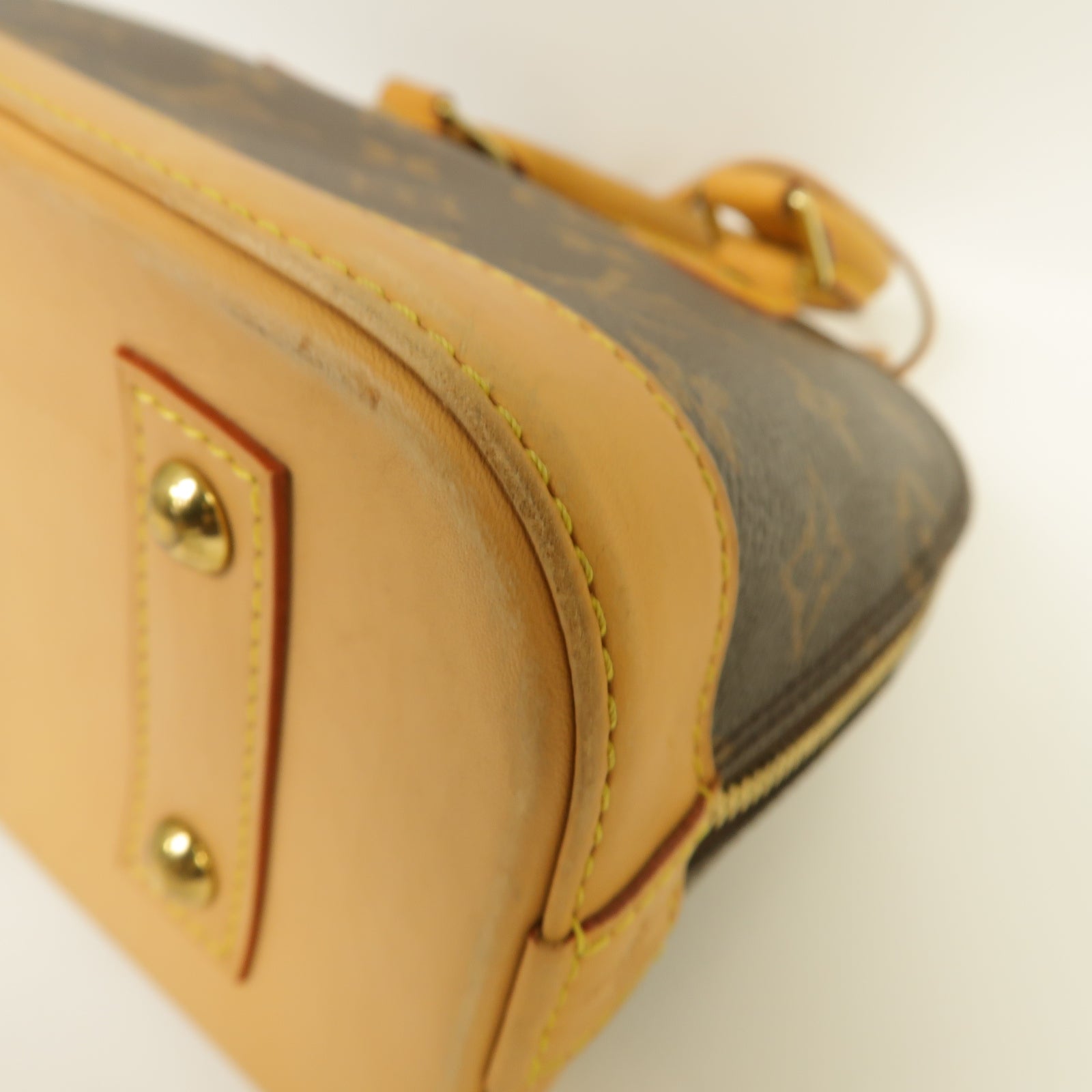 LOUIS VUITTON 【激減優惠】Monogram Alma金扣手挽肩背兩用袋棕色