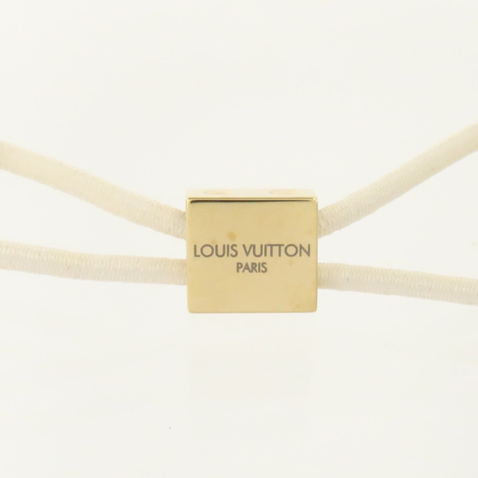 LOUIS VUITTON PVC Hair Cube髮圈