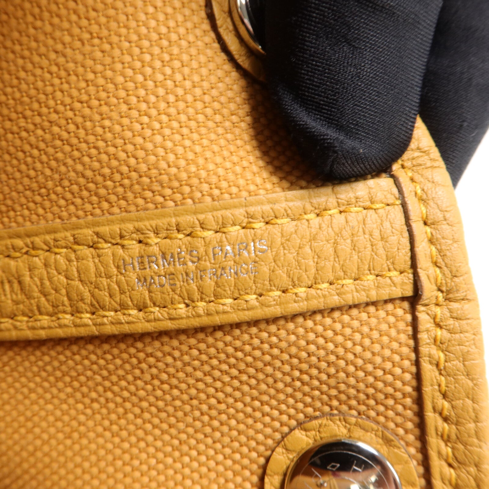 HERMES 帆布Garden Party TPM手挽袋Naturel Sable