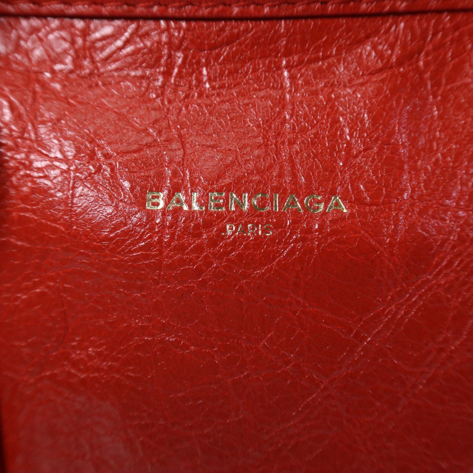 BALENCIAGA 牛皮皮革Bazar金扣手挽肩背兩用袋
