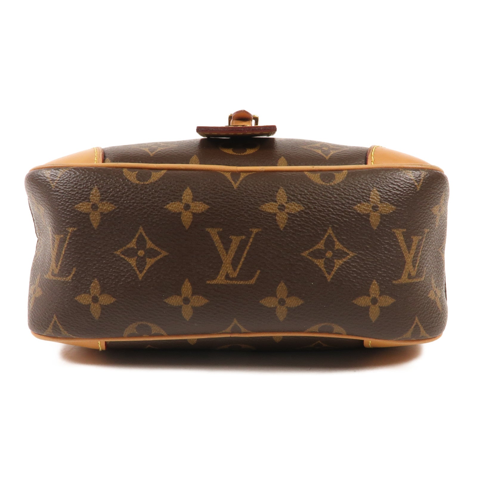 LOUIS VUITTON Monogram Deauville Mini金扣肩背袋