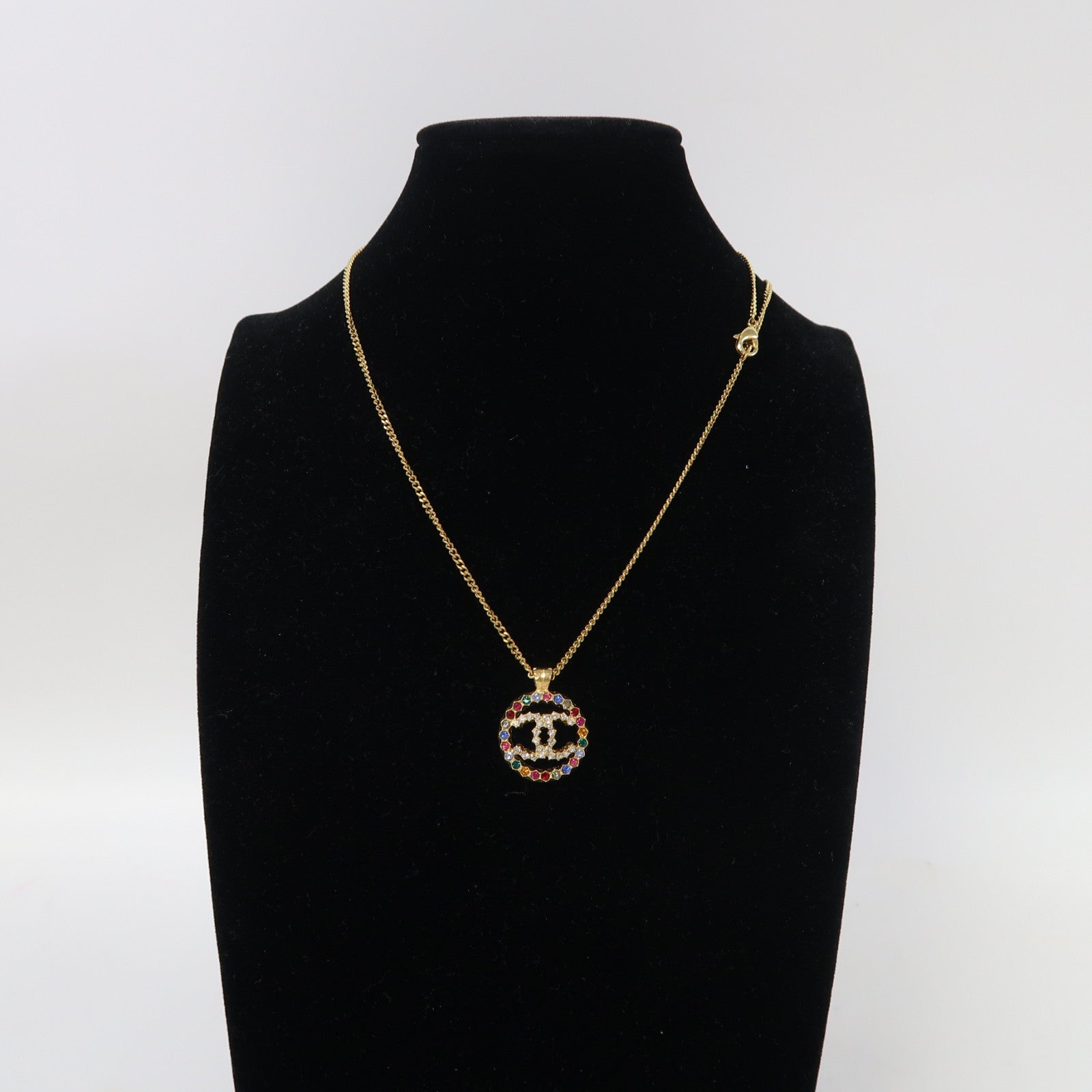 CHANEL 金屬Necklace項鏈金色/彩色