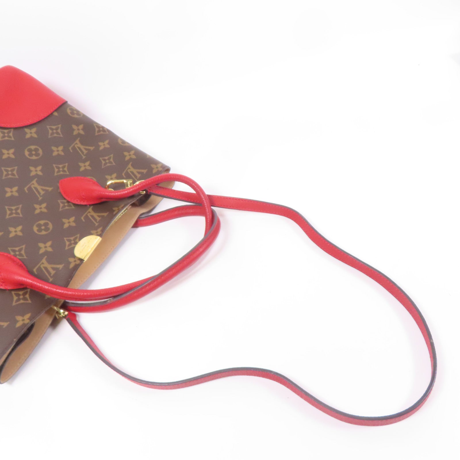 LOUIS VUITTON Monogram Flandrin金扣手挽肩背兩用袋
