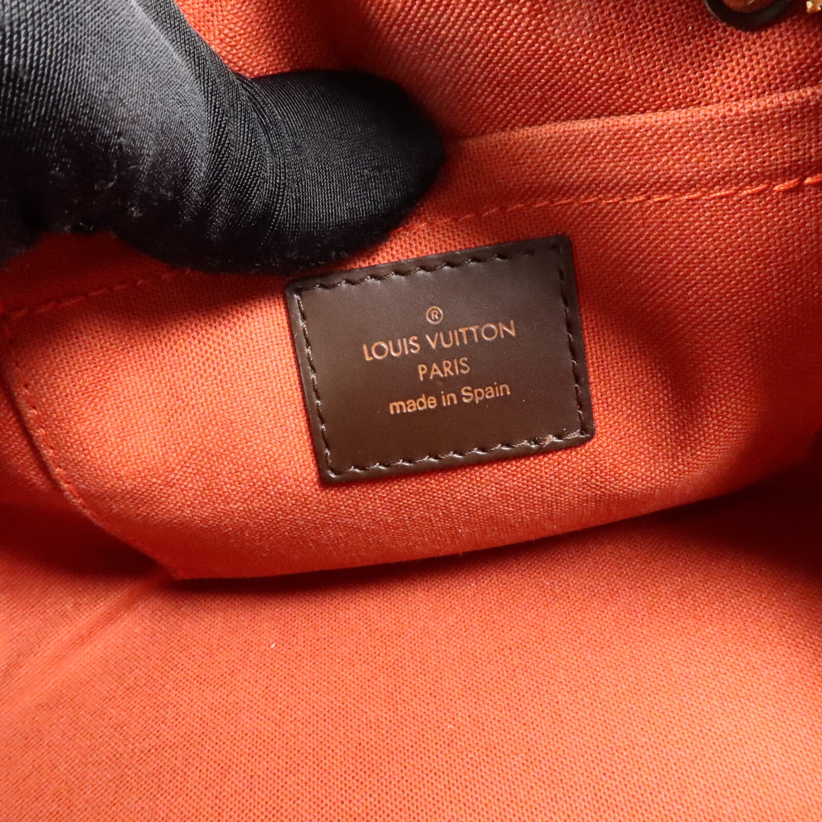 LOUIS VUITTON Damier Rivera Mini手挽袋