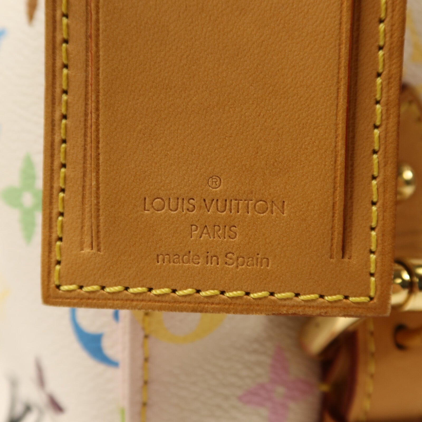 LOUIS VUITTON Monogram Multicolore Petit Noe金扣肩背袋