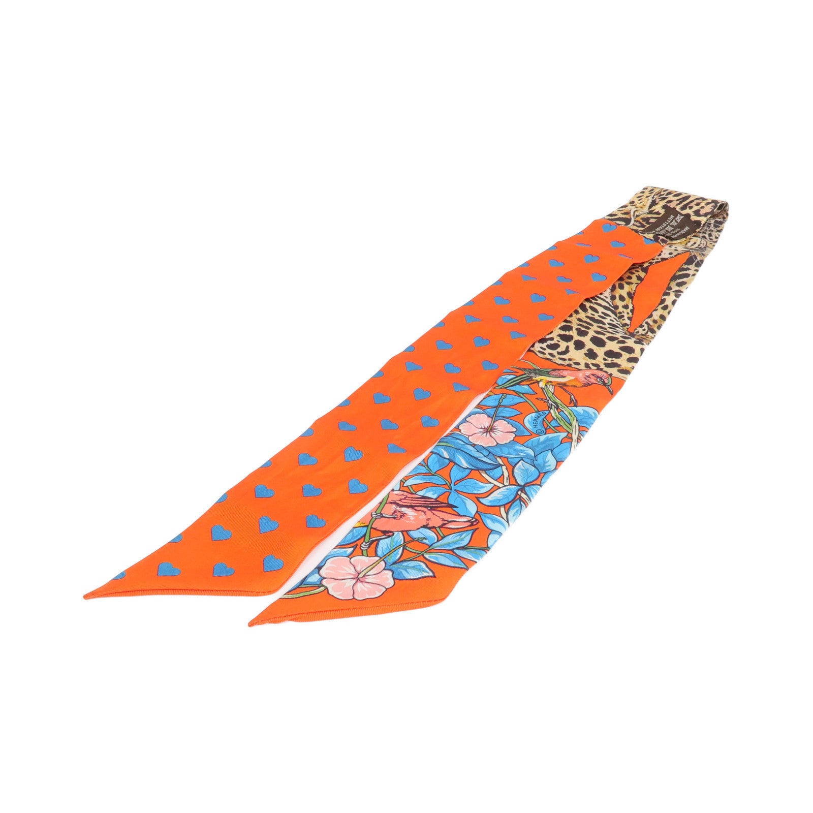 HERMES 絲質Twilly絲巾
