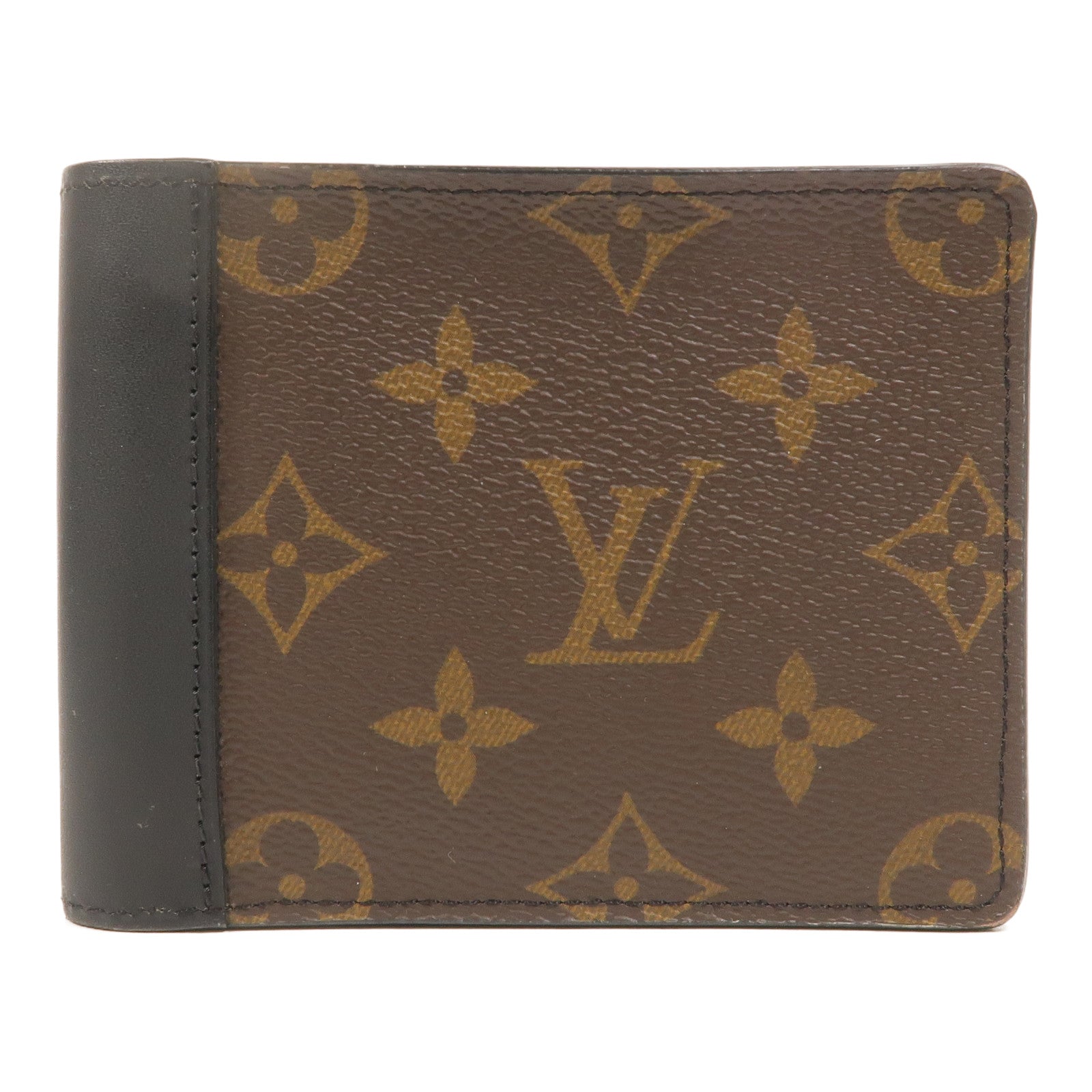 LOUIS VUITTON Monogram Macassar Multiple Wallet錢包