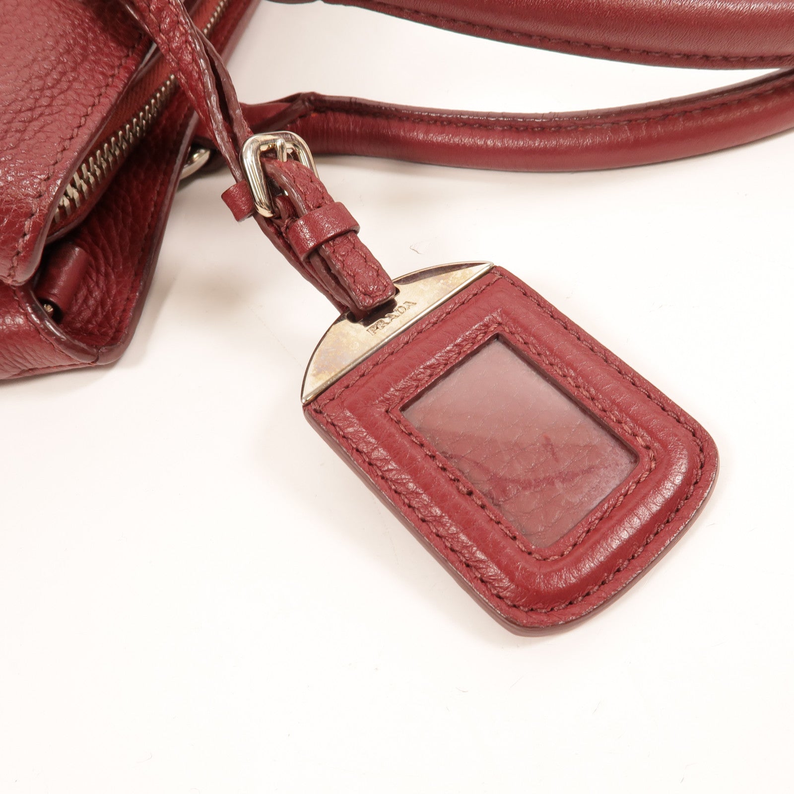 PRADA 牛皮皮革2 Way Shoulder手挽肩背兩用袋