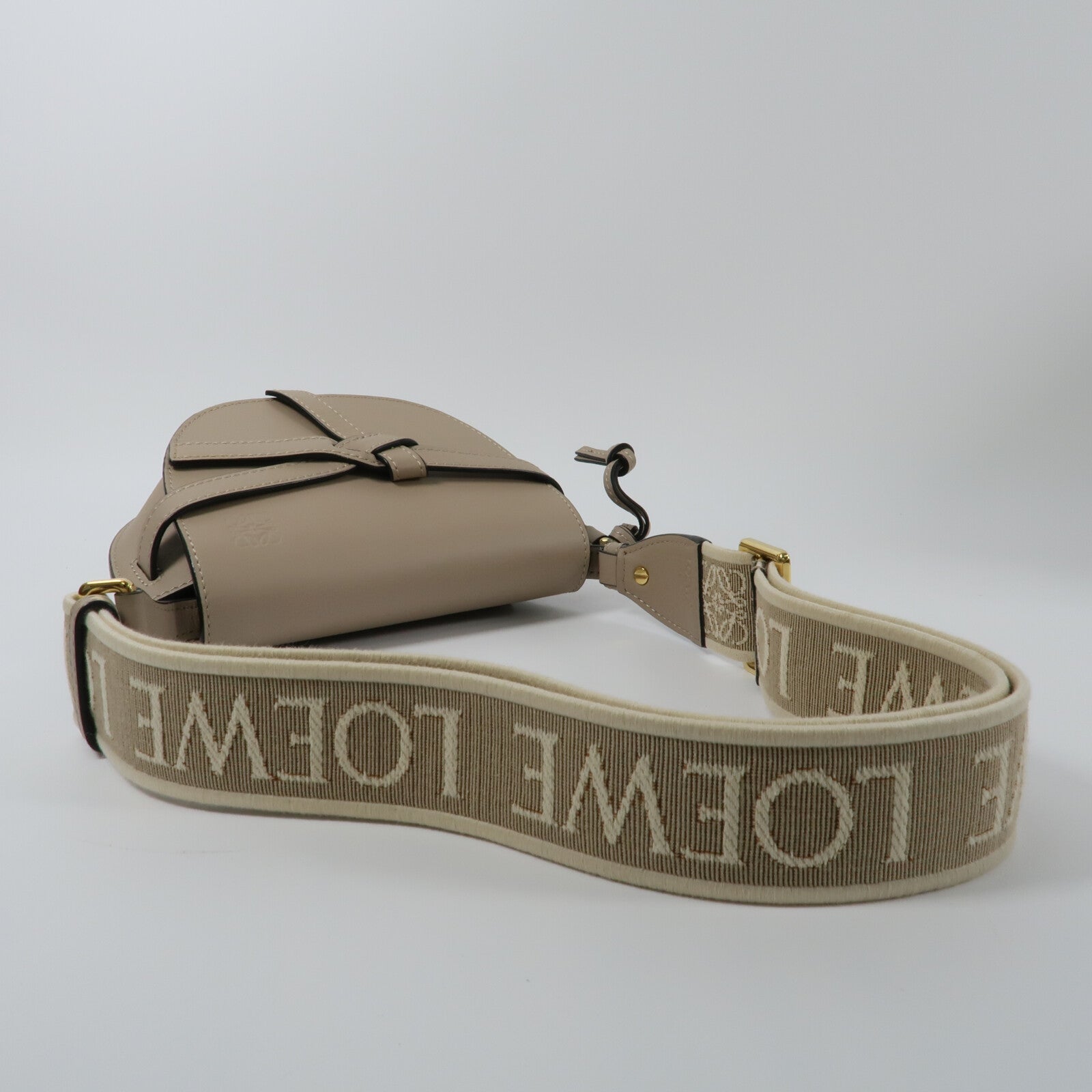 LOEWE 牛皮皮革Mini Gate肩背袋