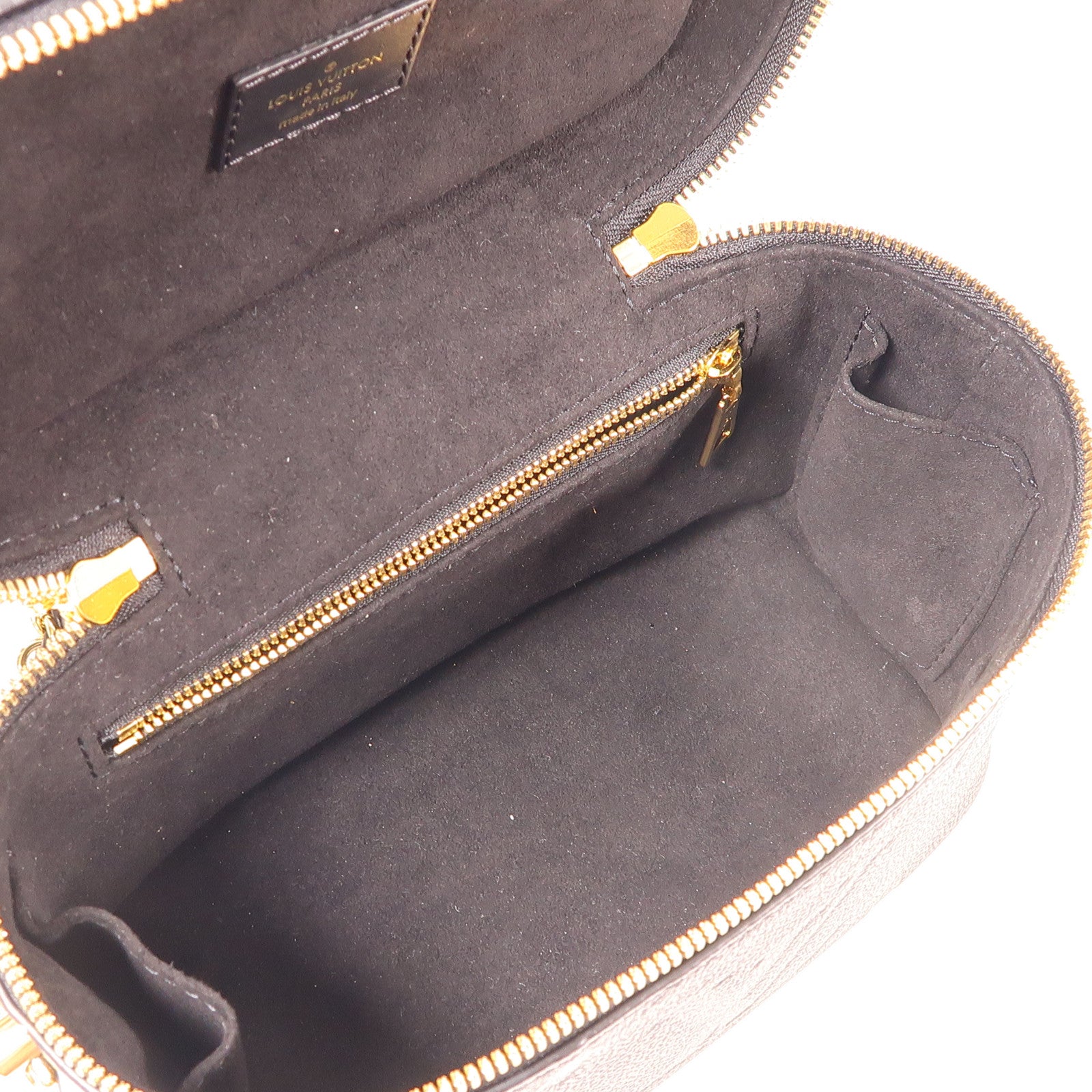 LOUIS VUITTON Monogram Empreinte Vanity Case金扣肩背袋