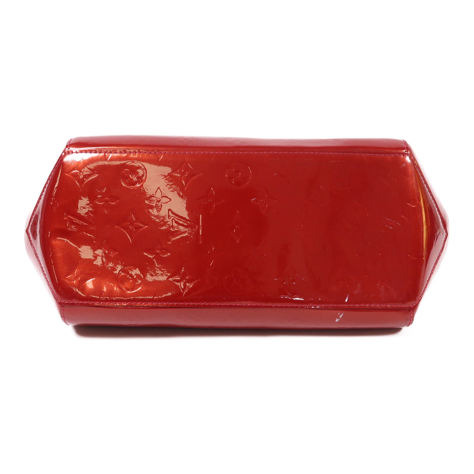 LOUIS VUITTON Monogram Vernis Sherwood金扣手挽袋