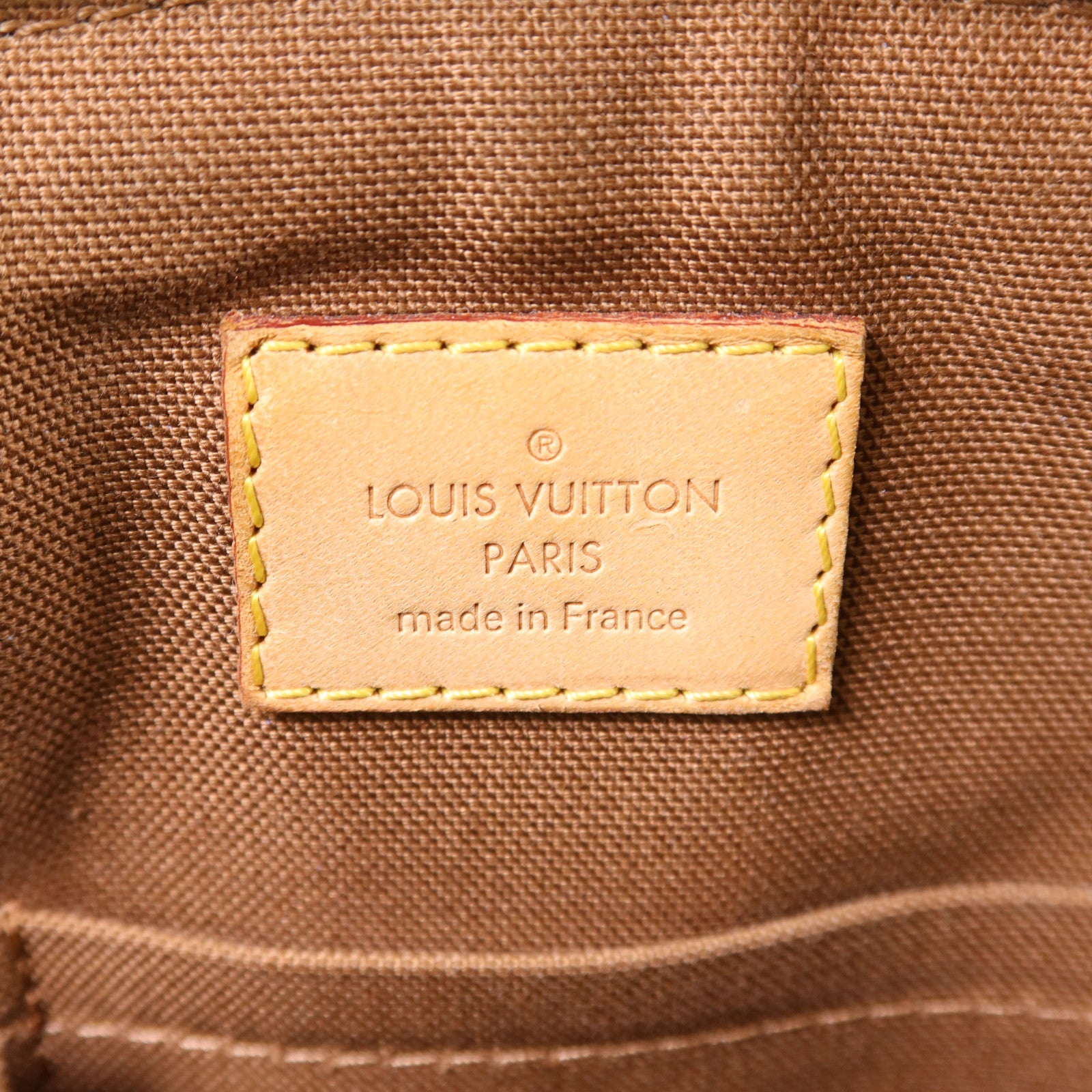 LOUIS VUITTON Monogram Tivoli PM金扣手挽袋