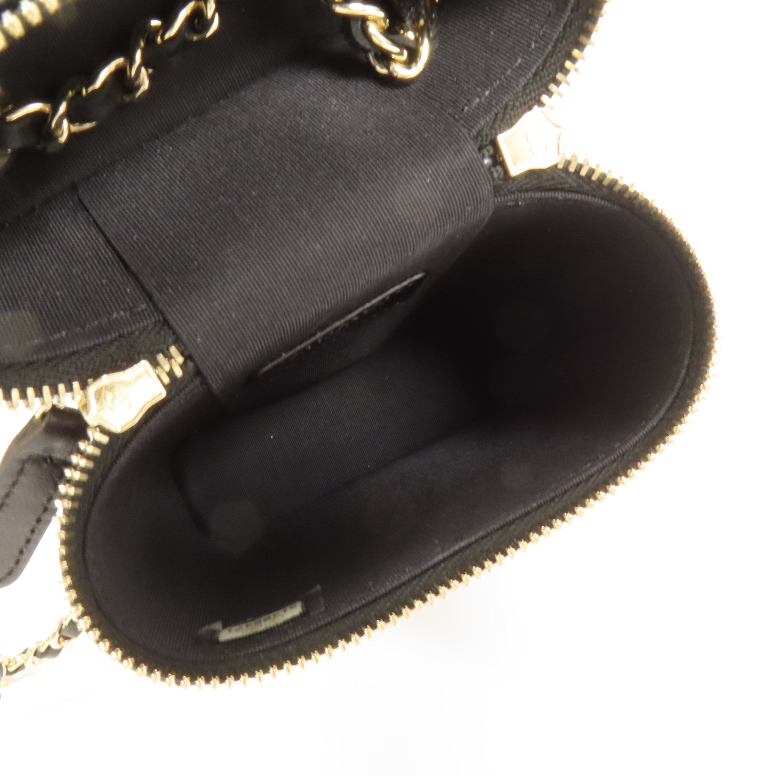 CHANEL 羊皮皮革Chain Shoulder金扣肩背袋