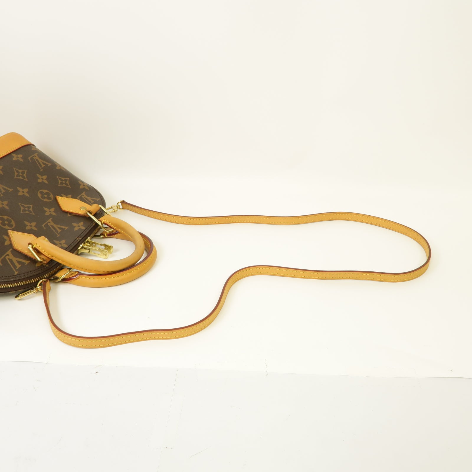 LOUIS VUITTON 【激減優惠】Monogram Alma金扣手挽肩背兩用袋棕色