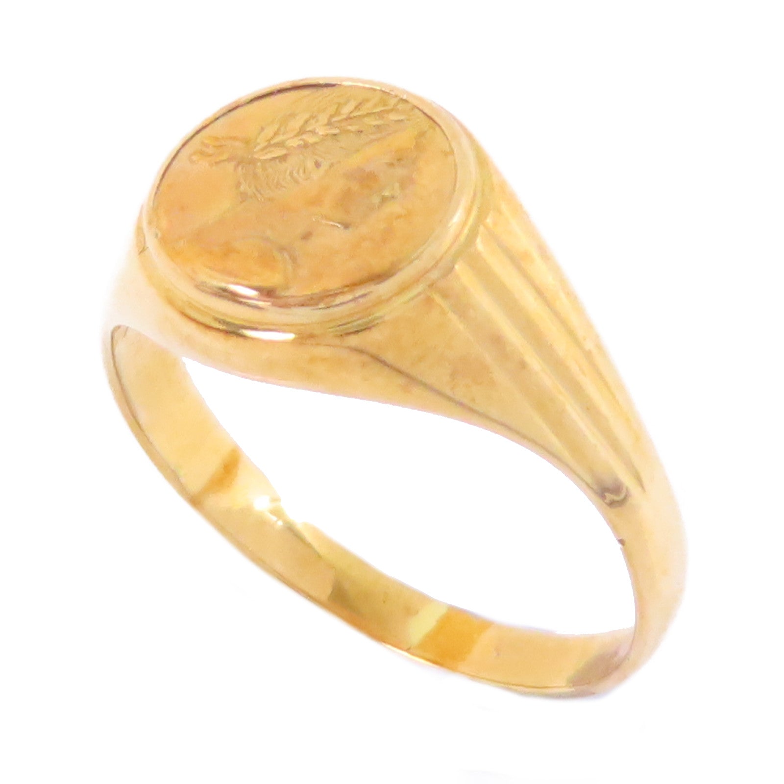 JEWELRY 14K黃金Gold Ring戒指US#4.75
