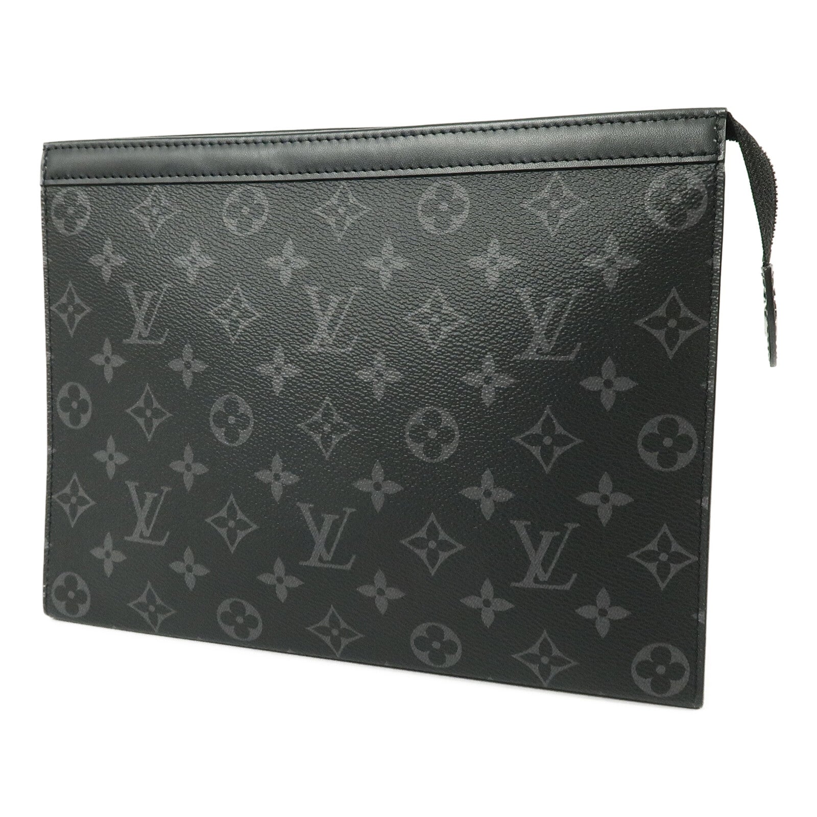 LOUIS VUITTON Monogram Eclipse Pochette Voyage MM手拿包