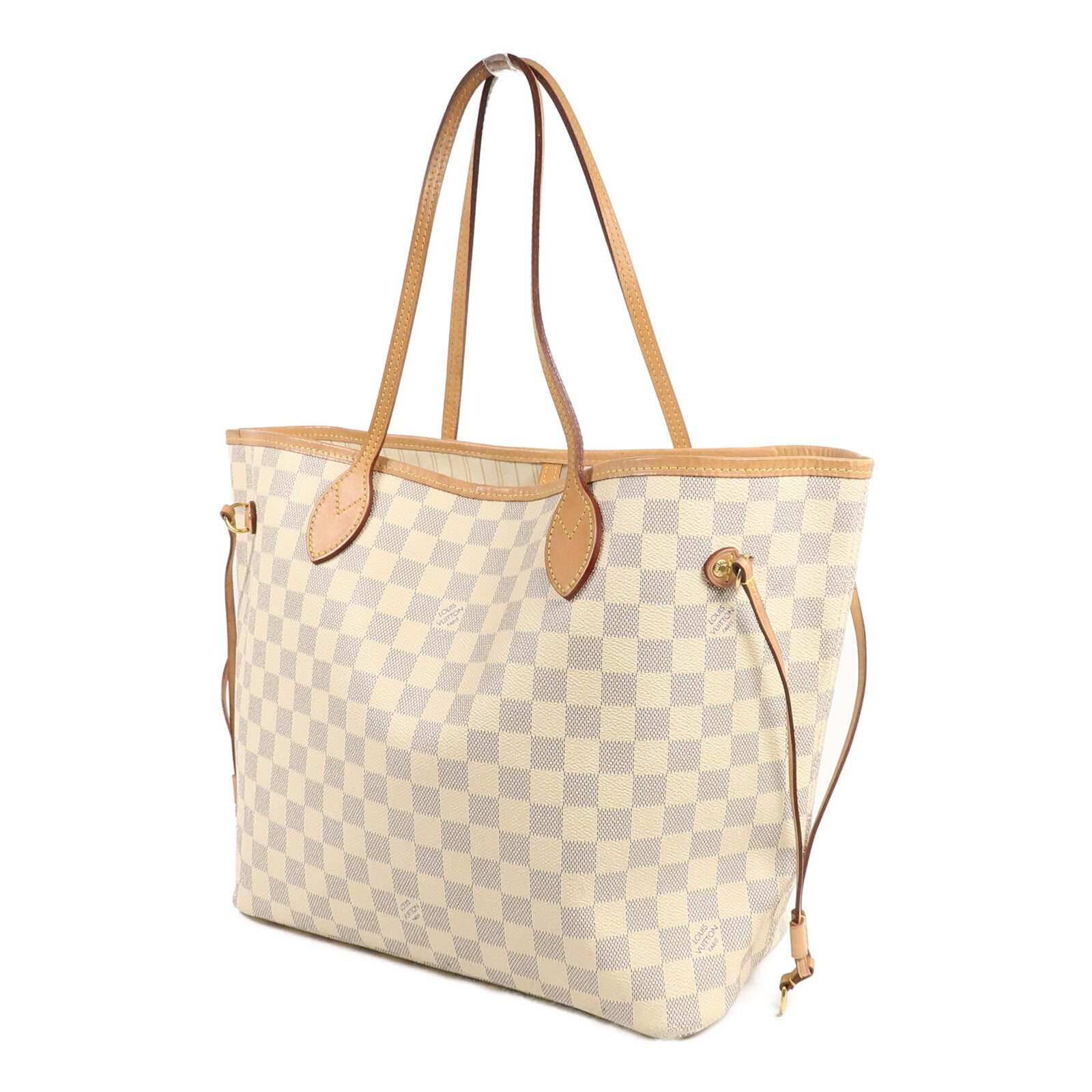 LOUIS VUITTON Damier Neverfull MM手挽袋