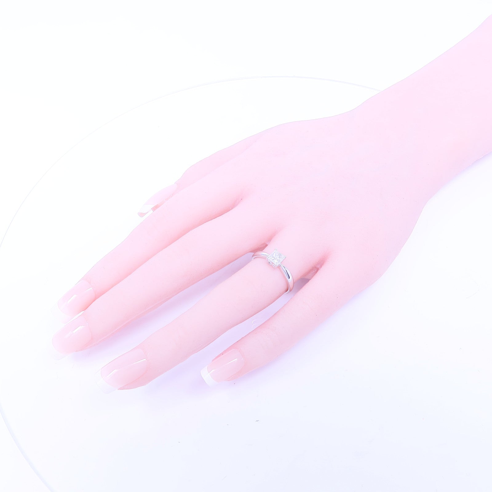 JEWELRY 18K白金Diamond Ring鑽石戒指US#6