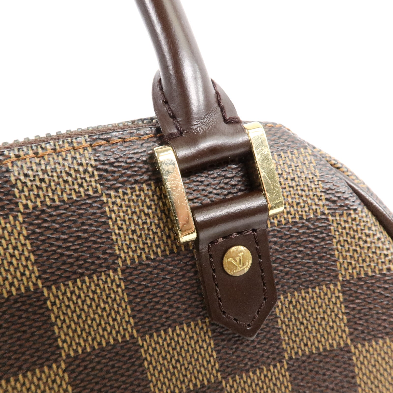 LOUIS VUITTON Damier Rivera Mini手挽袋