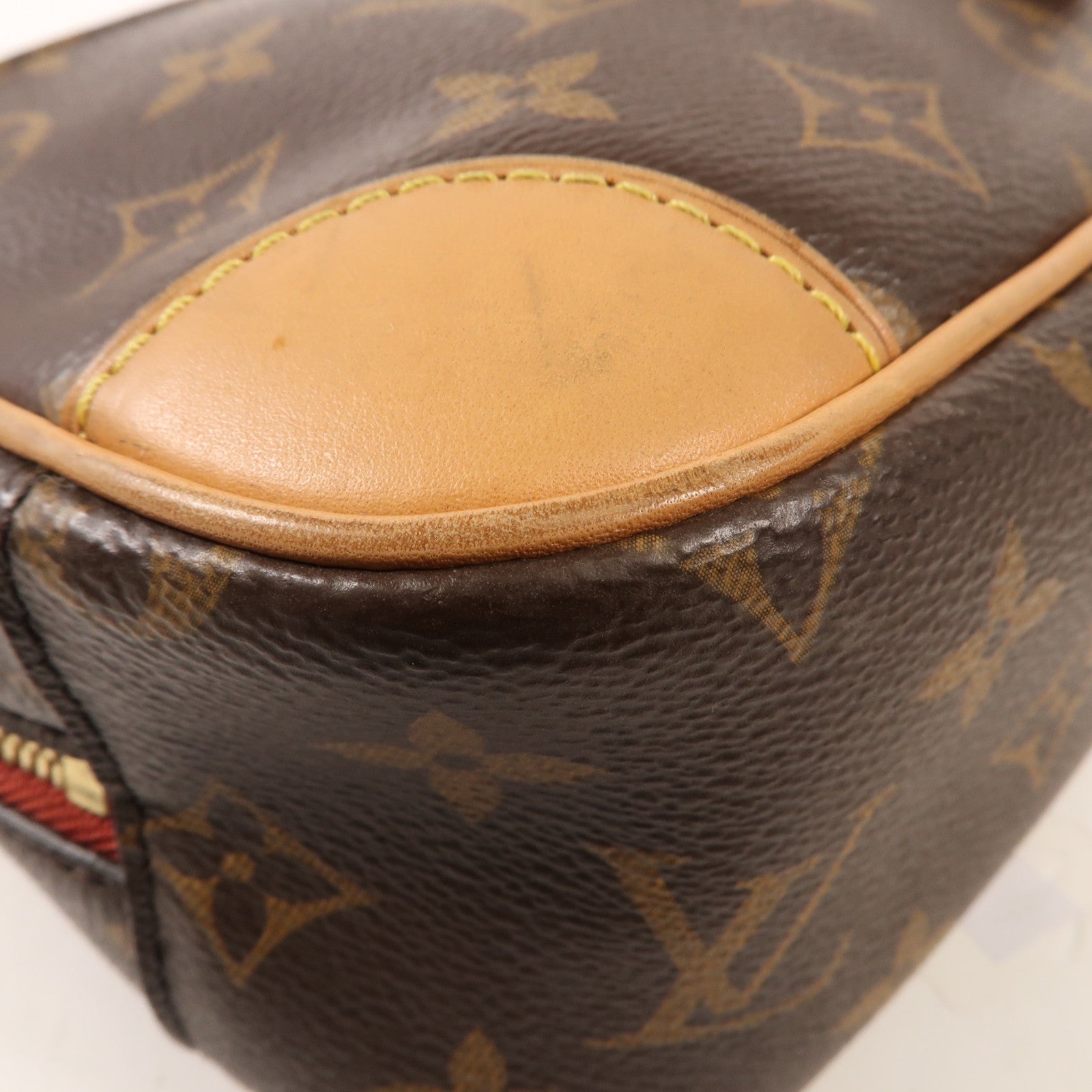 LOUIS VUITTON Monogram Deauville Mini金扣肩背袋