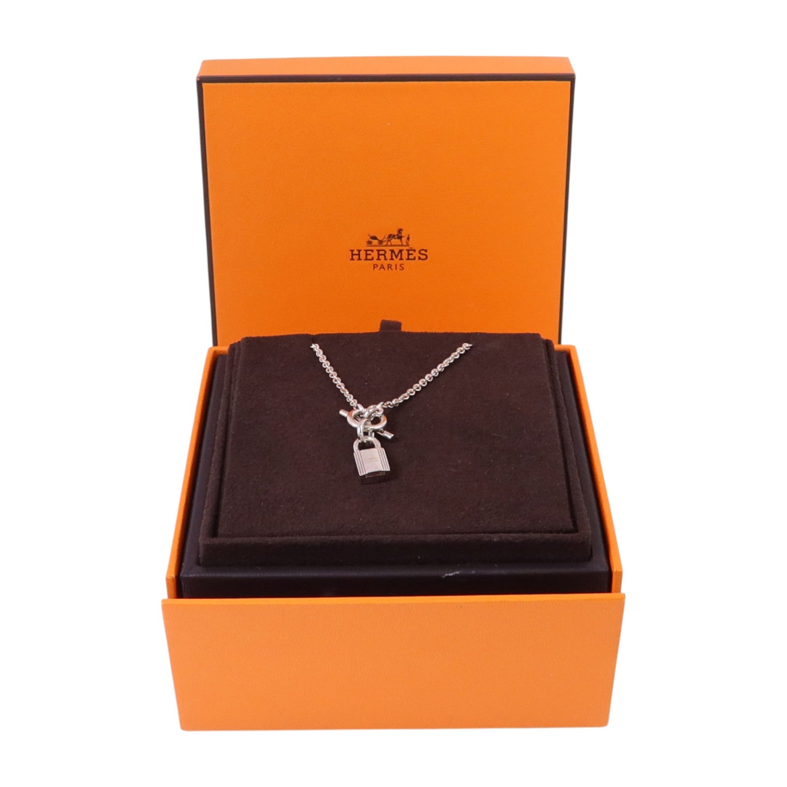 HERMES 【激減優惠】925純銀Kelly Cardenas Necklace銀扣項鏈
