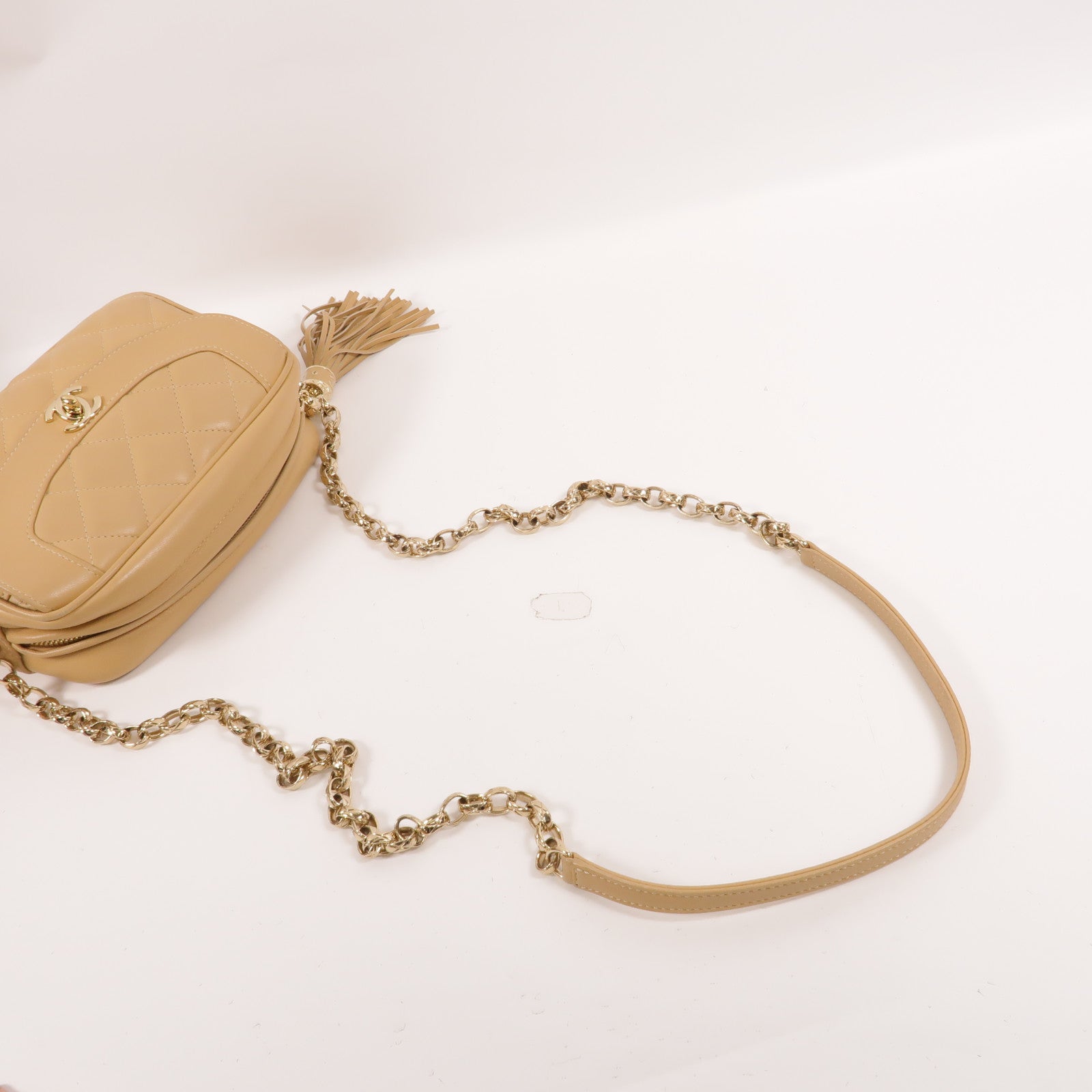 CHANEL 羊皮皮革Camera Bag肩背袋