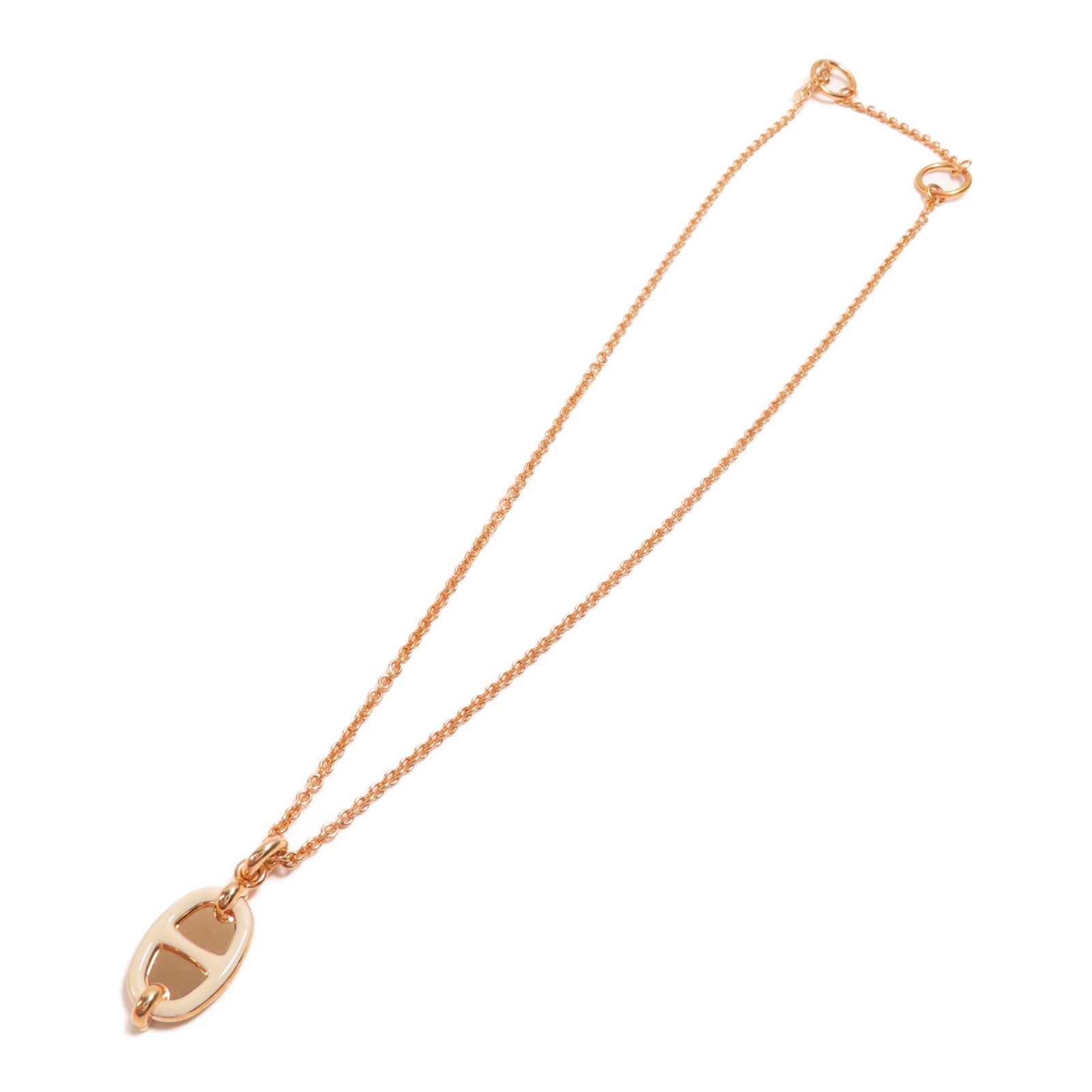 HERMES 金屬Mini Maillon項鍊