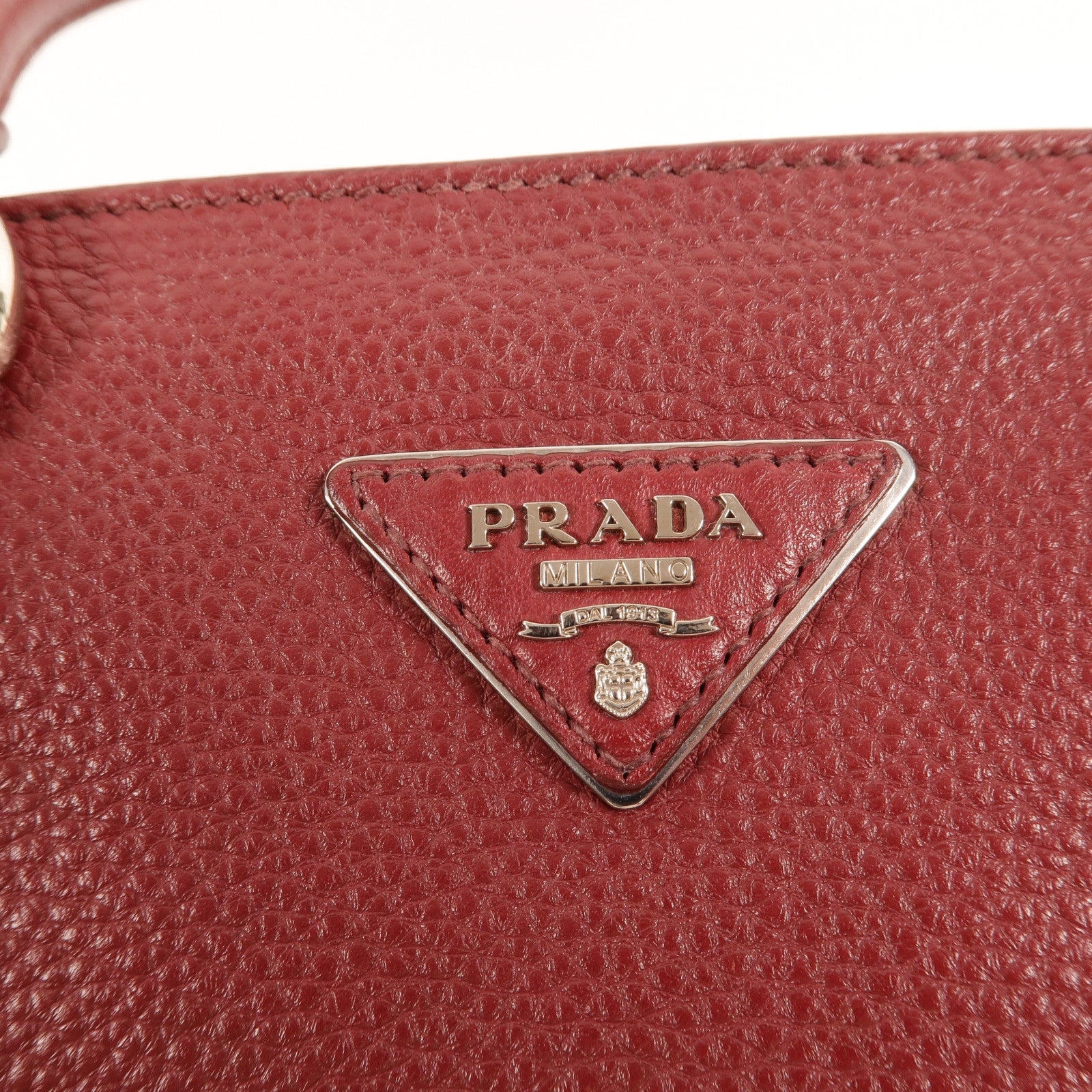 PRADA 牛皮皮革2 Way Shoulder手挽肩背兩用袋