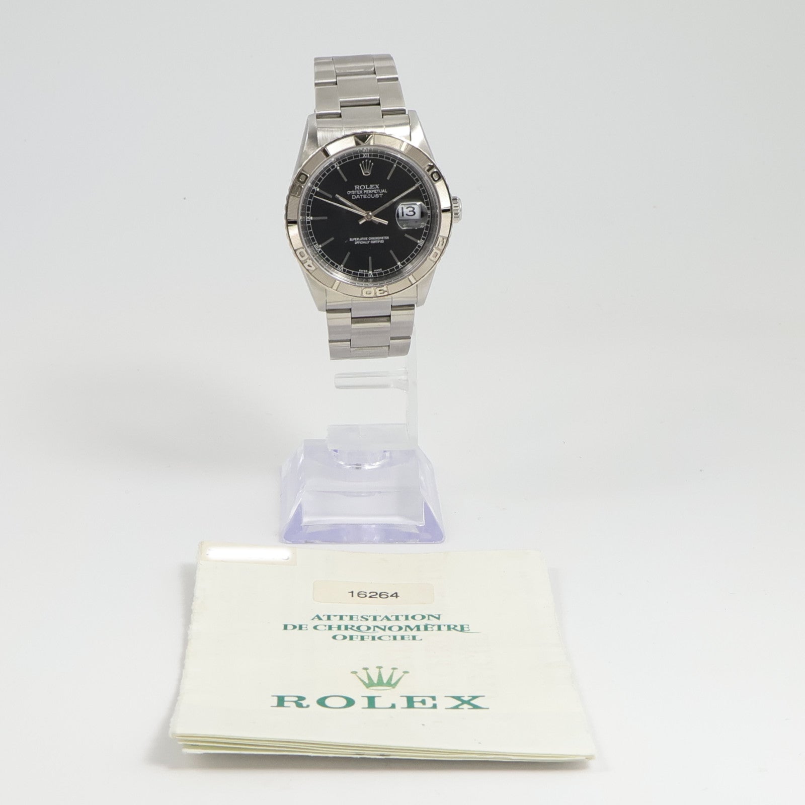 ROLEX Datejust Turn-O-Graph 16264