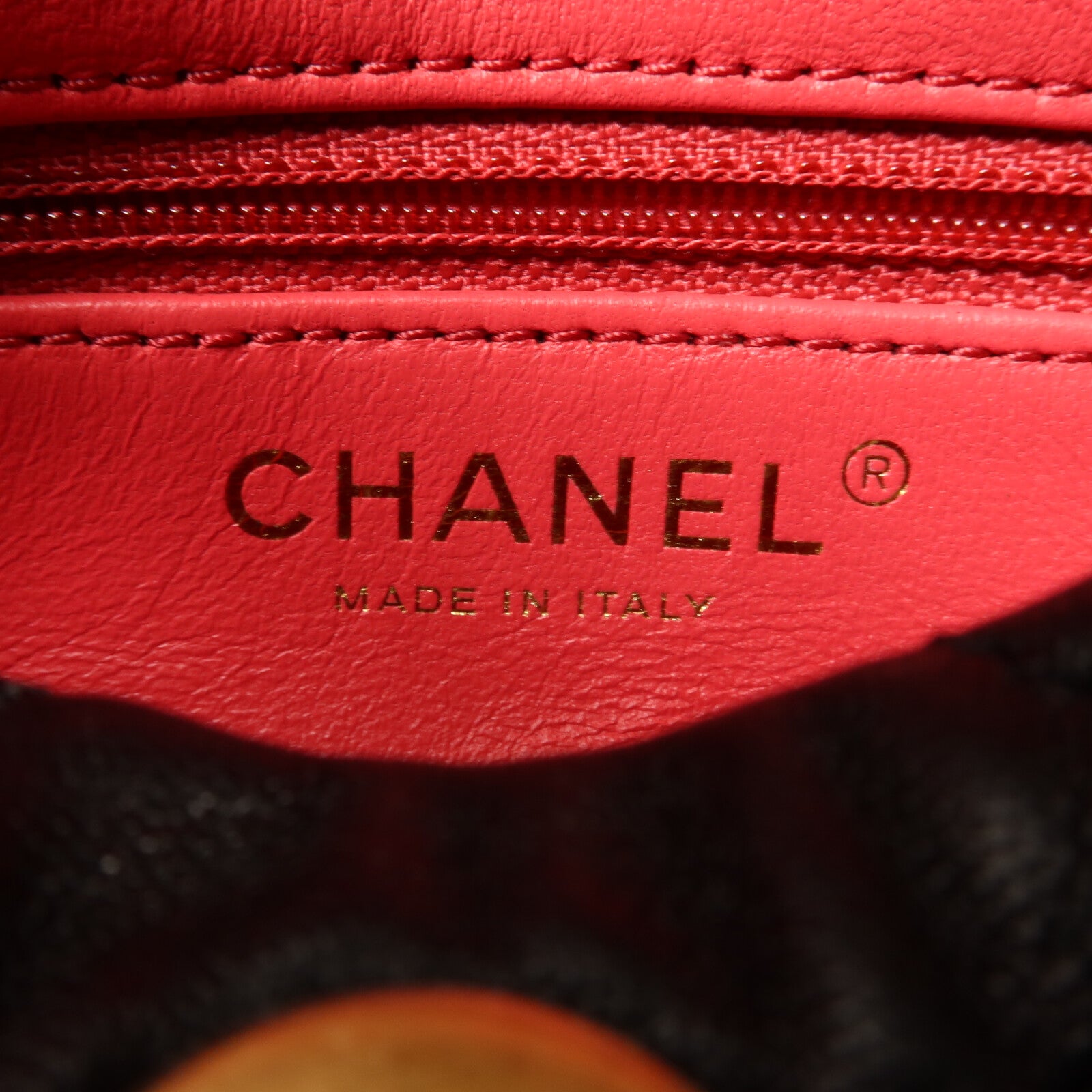 CHANEL 羊皮皮革Hobo Bag鏈帶手挽肩背兩用袋