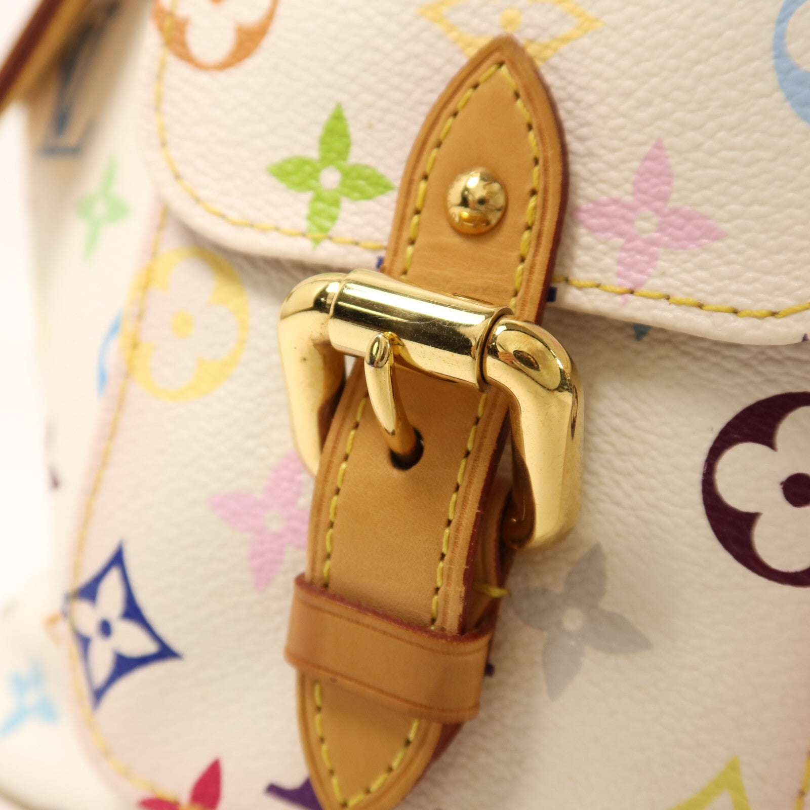LOUIS VUITTON Monogram Multicolore Petit Noe金扣肩背袋