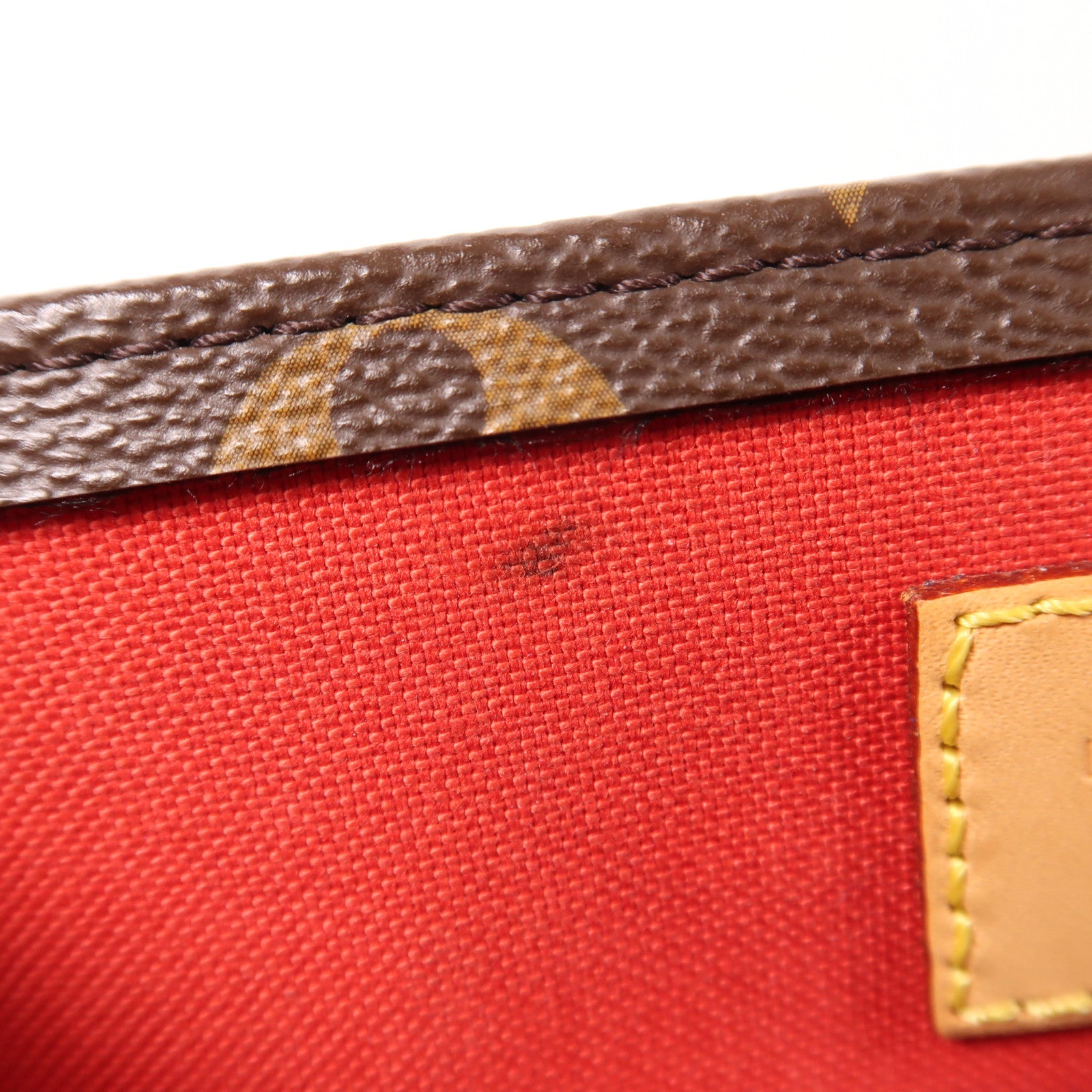 LOUIS VUITTON LV GHW Sac Plat BB 2 Way Shoulder Handbag M45847 Monogram Brown