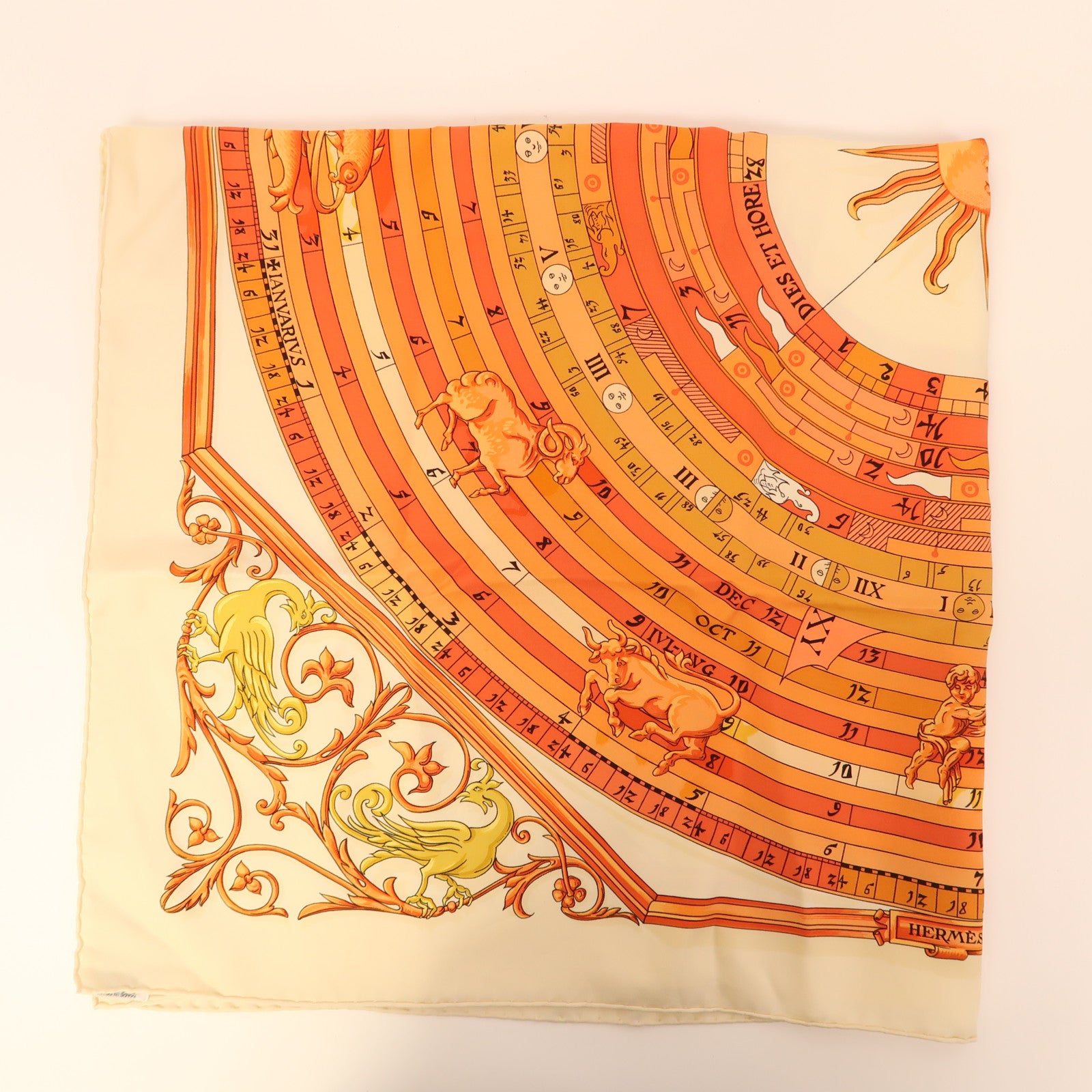 HERMES 絲質Scarf絲巾