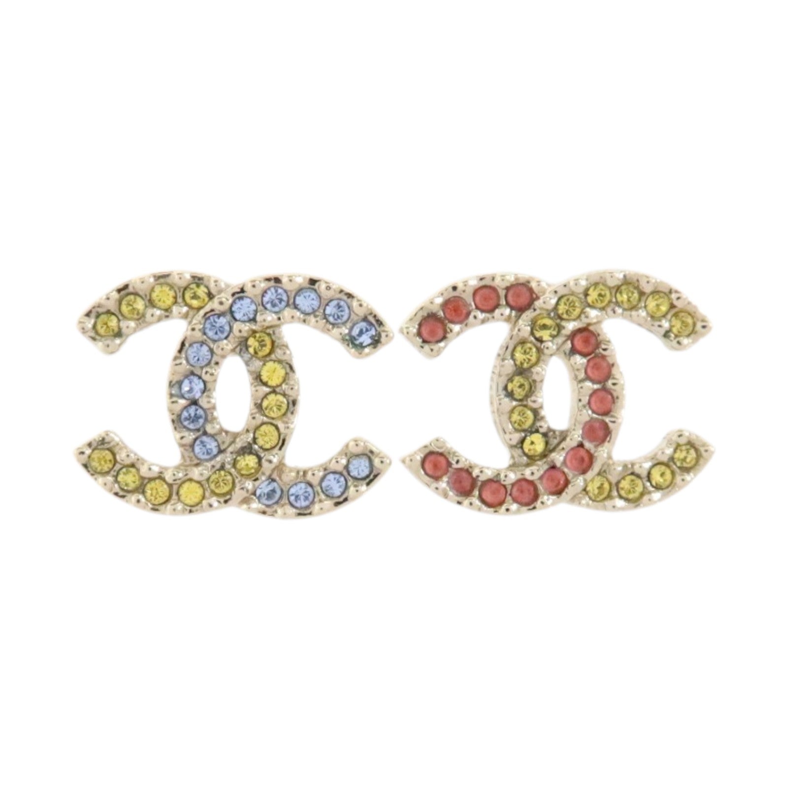 CHANEL 金屬Mini CC Earrings耳環