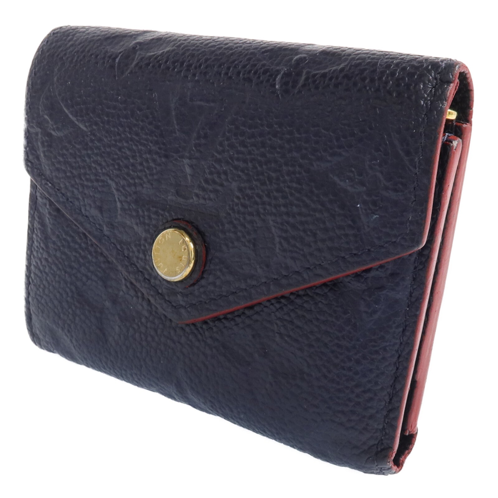LOUIS VUITTON Monogram Empreinte Portefeuille Zoe金扣錢包