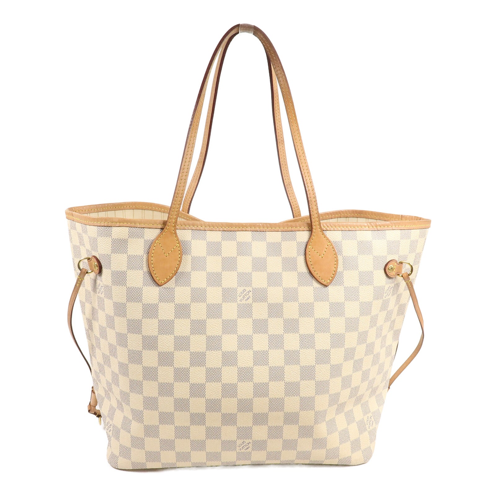 LOUIS VUITTON Damier Neverfull MM手挽袋
