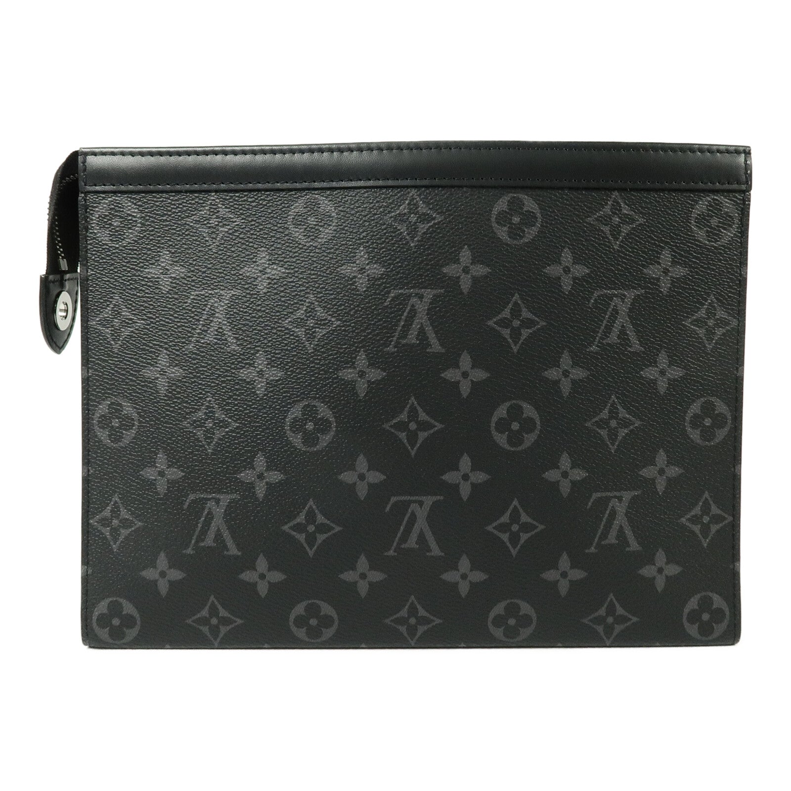 LOUIS VUITTON Monogram Eclipse Pochette Voyage MM手拿包