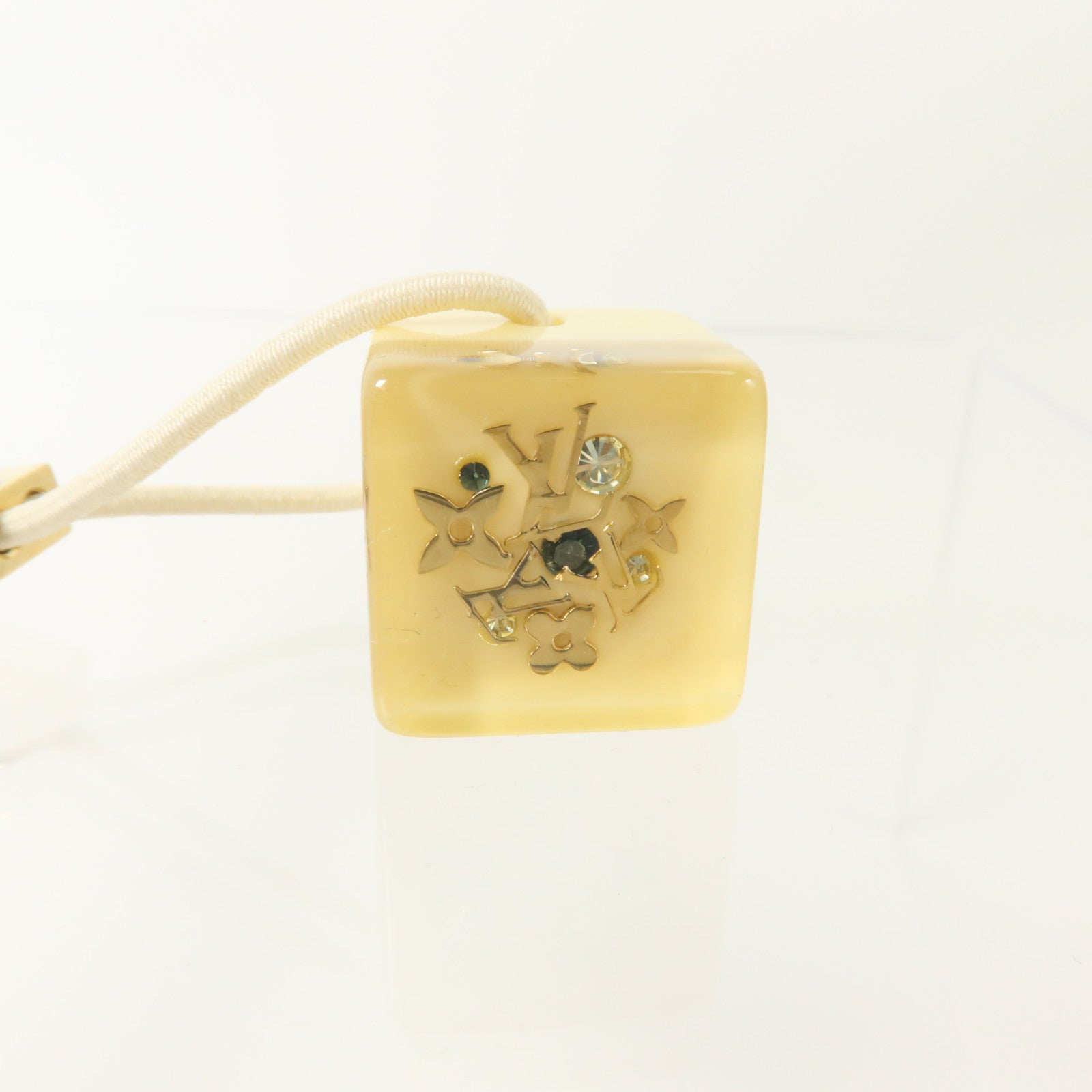 LOUIS VUITTON PVC Hair Cube髮圈