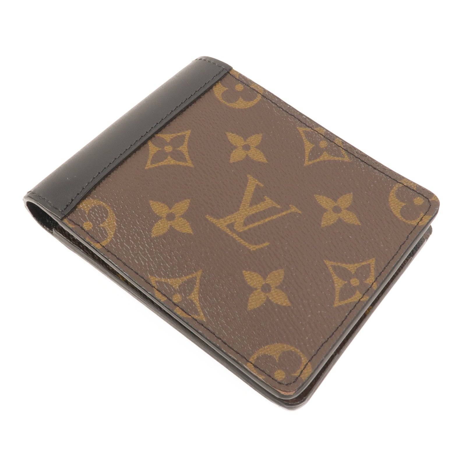 LOUIS VUITTON Monogram Macassar Multiple Wallet錢包