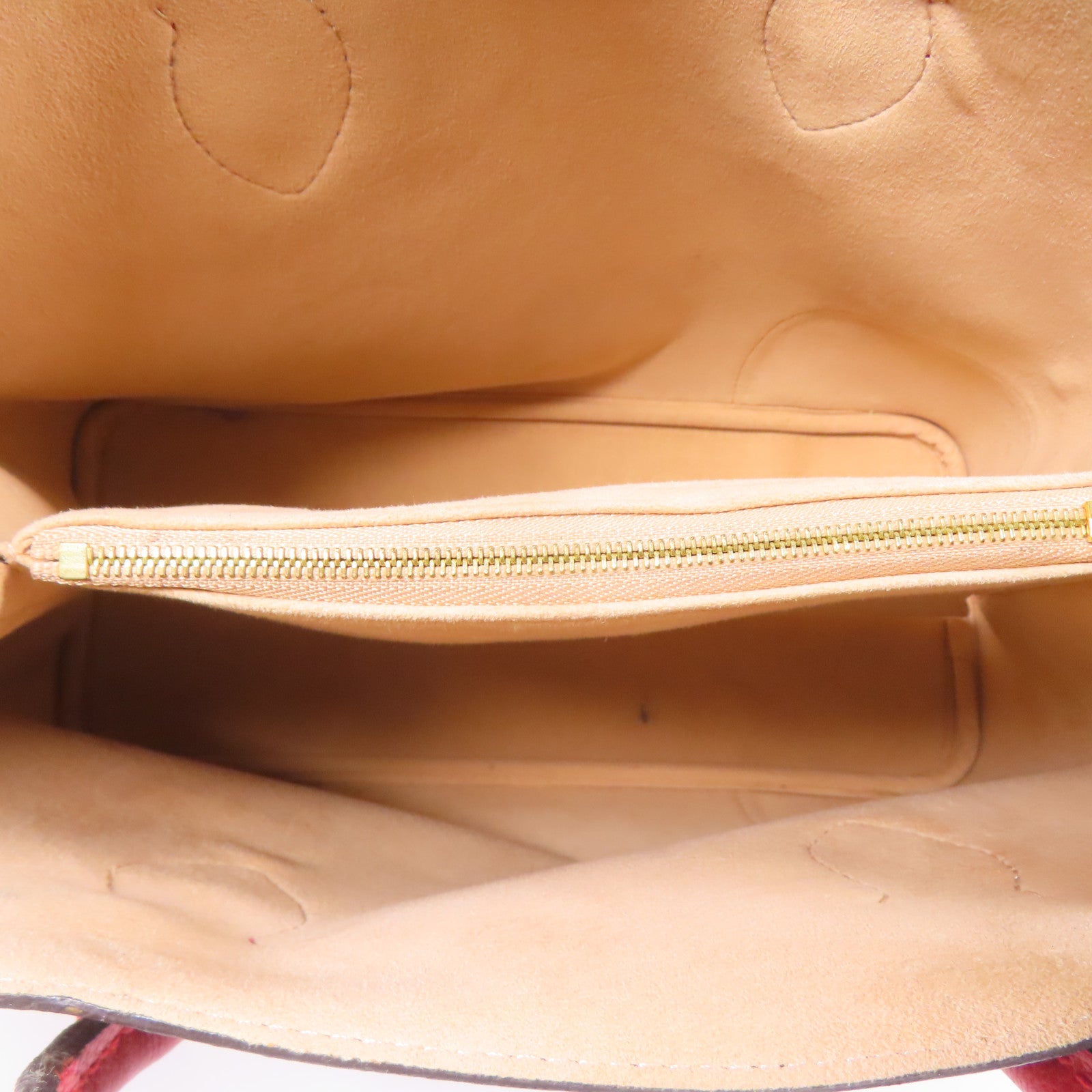 LOUIS VUITTON LV GHW Flandrin 2way Shoulder Bag M41596 Monogram Brown/Red