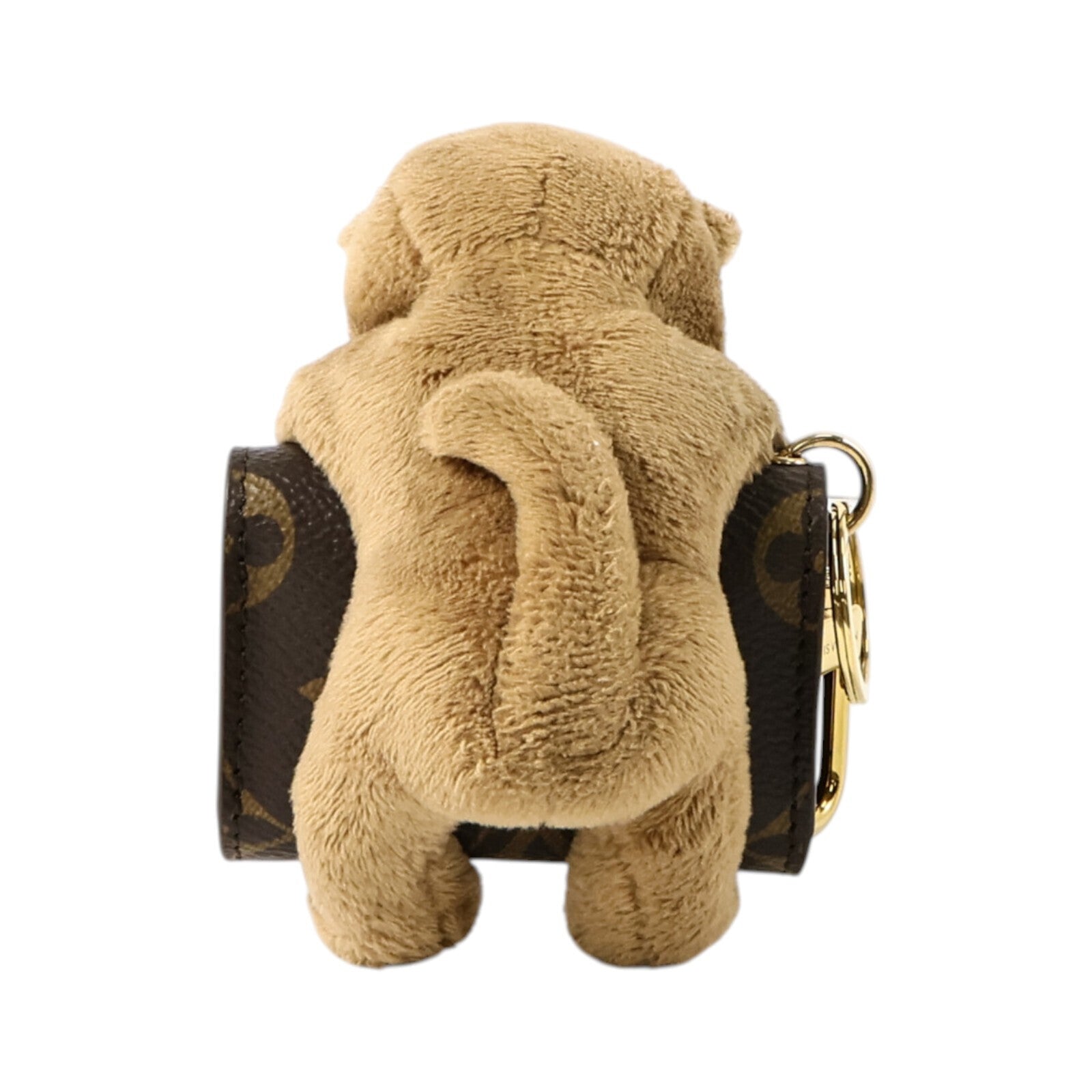 LOUIS VUITTON Monogram/Plush LV Cute Cat Pouch Earphone Case耳機套