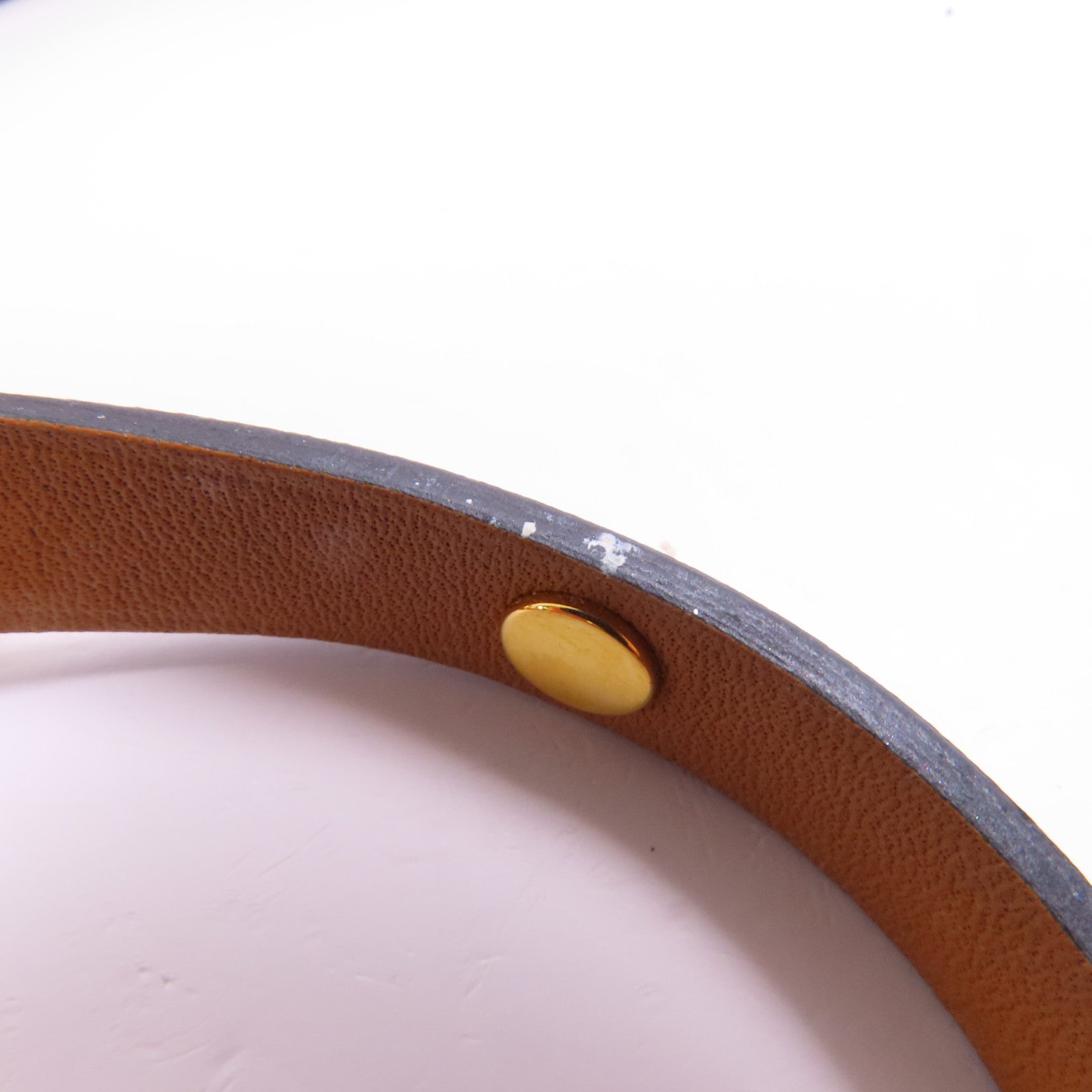 HERMES 金屬/Swift皮革Medor Infini Cloute Double Tour Bracelet金扣手鐲Black