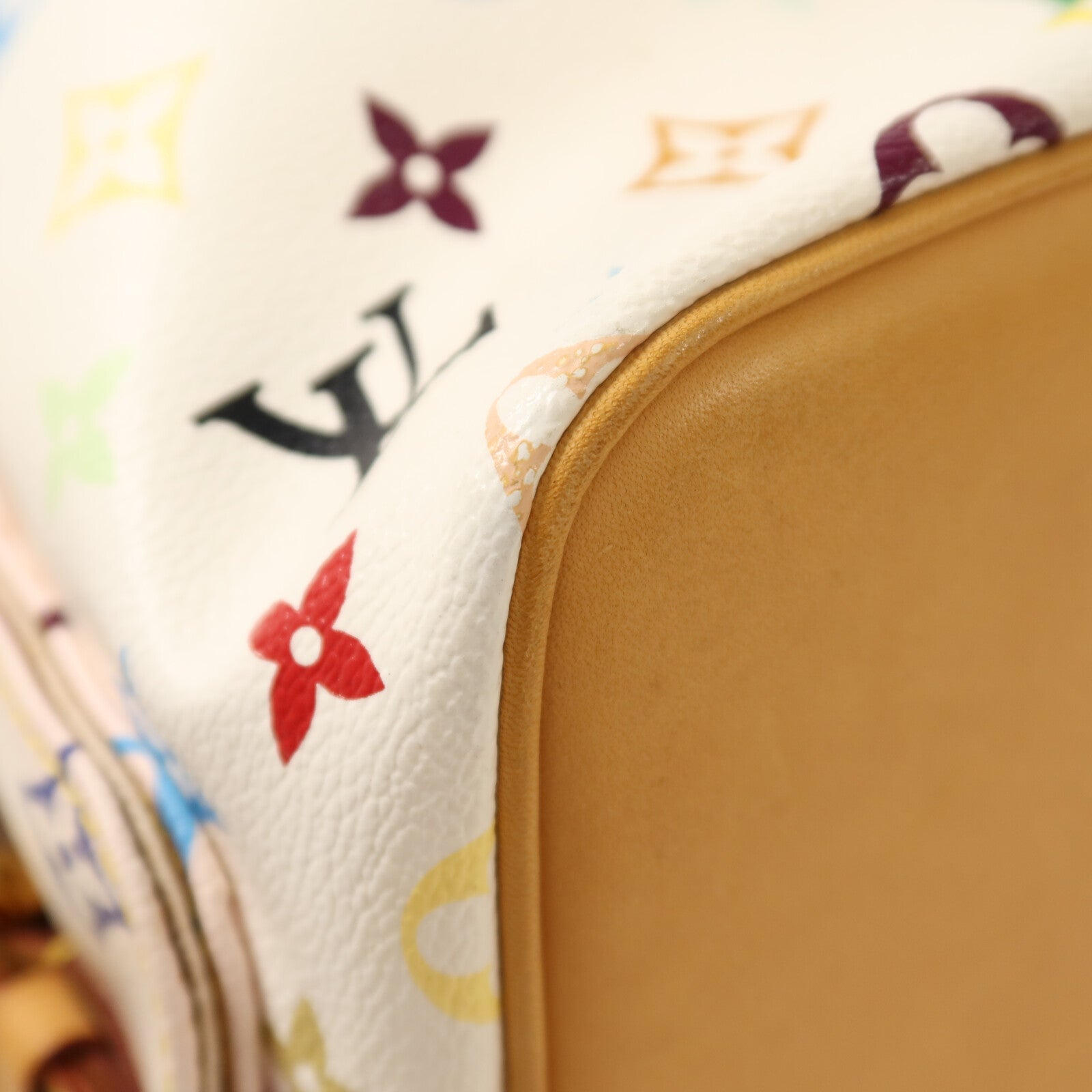 LOUIS VUITTON Monogram Multicolore Petit Noe金扣肩背袋