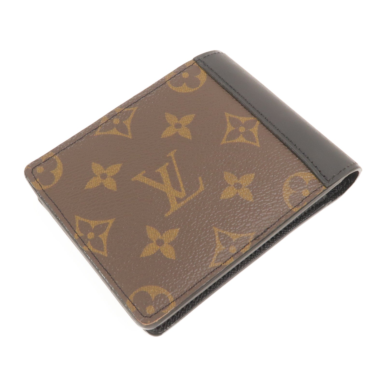 LOUIS VUITTON Monogram Macassar Multiple Wallet錢包