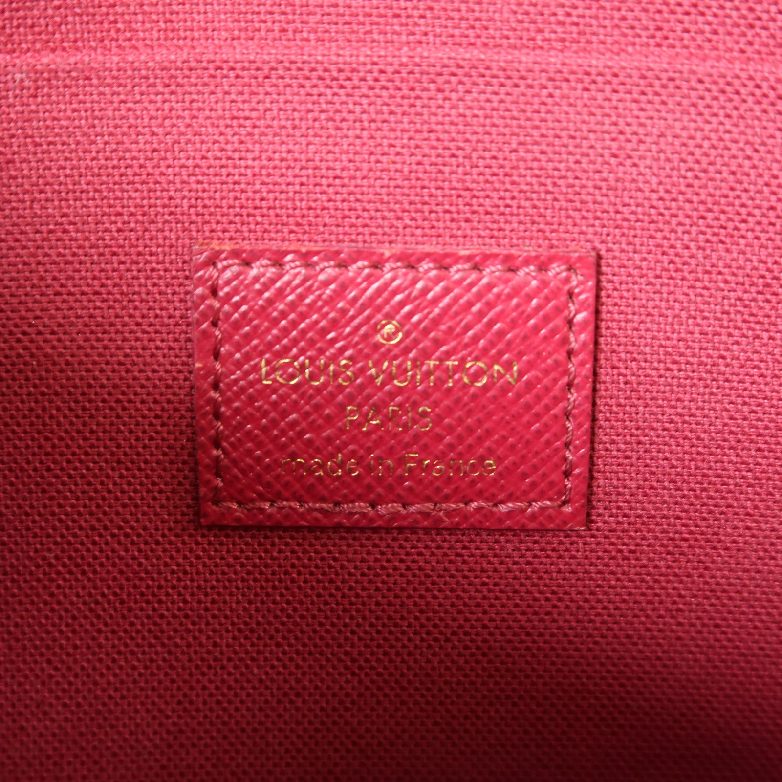 LOUIS VUITTON LV GHW Pochette Felicie Chain Shoulder Bag M61276 Monogram Brown