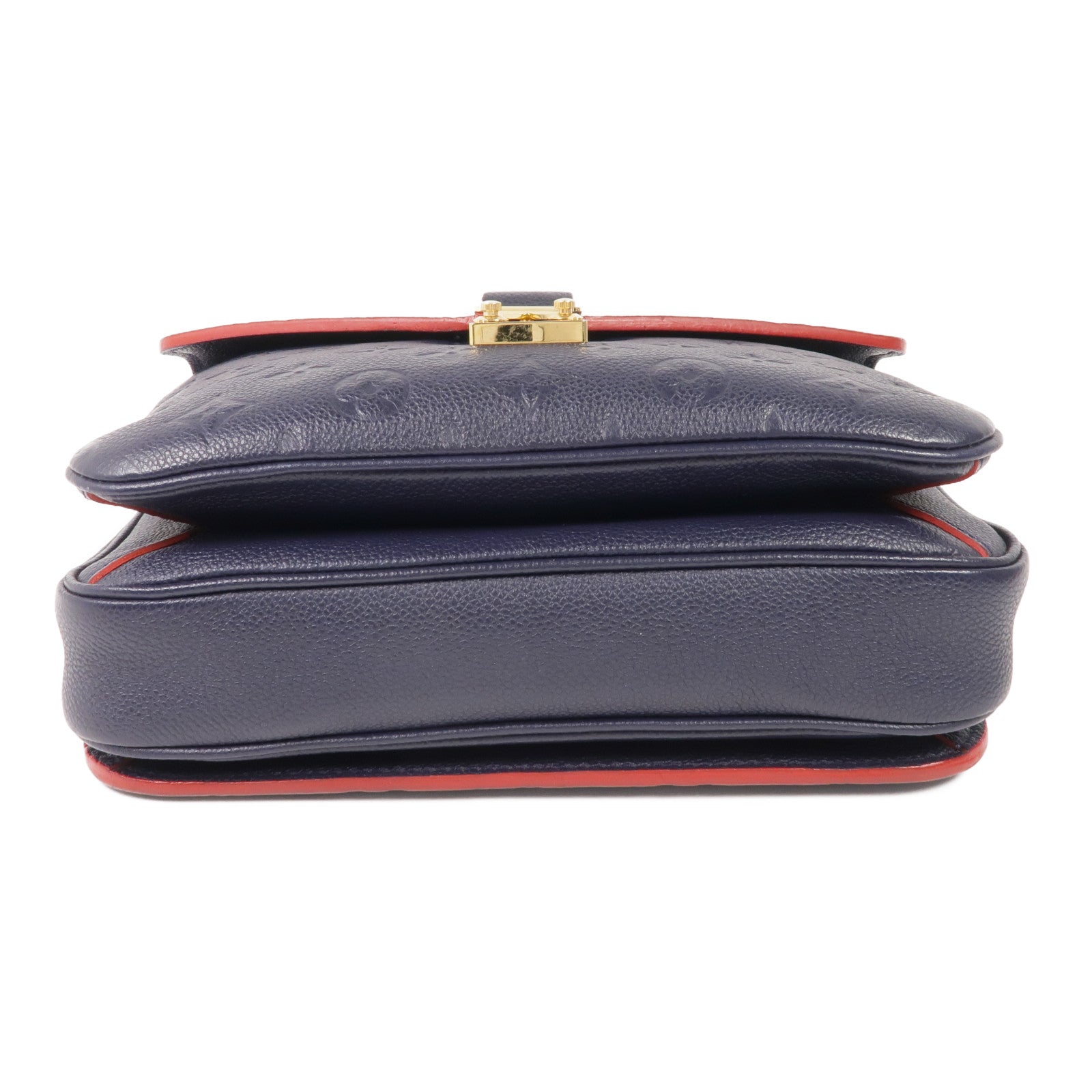 LOUIS VUITTON Monogram Empreinte Pochette Metis金扣手挽肩背兩用袋