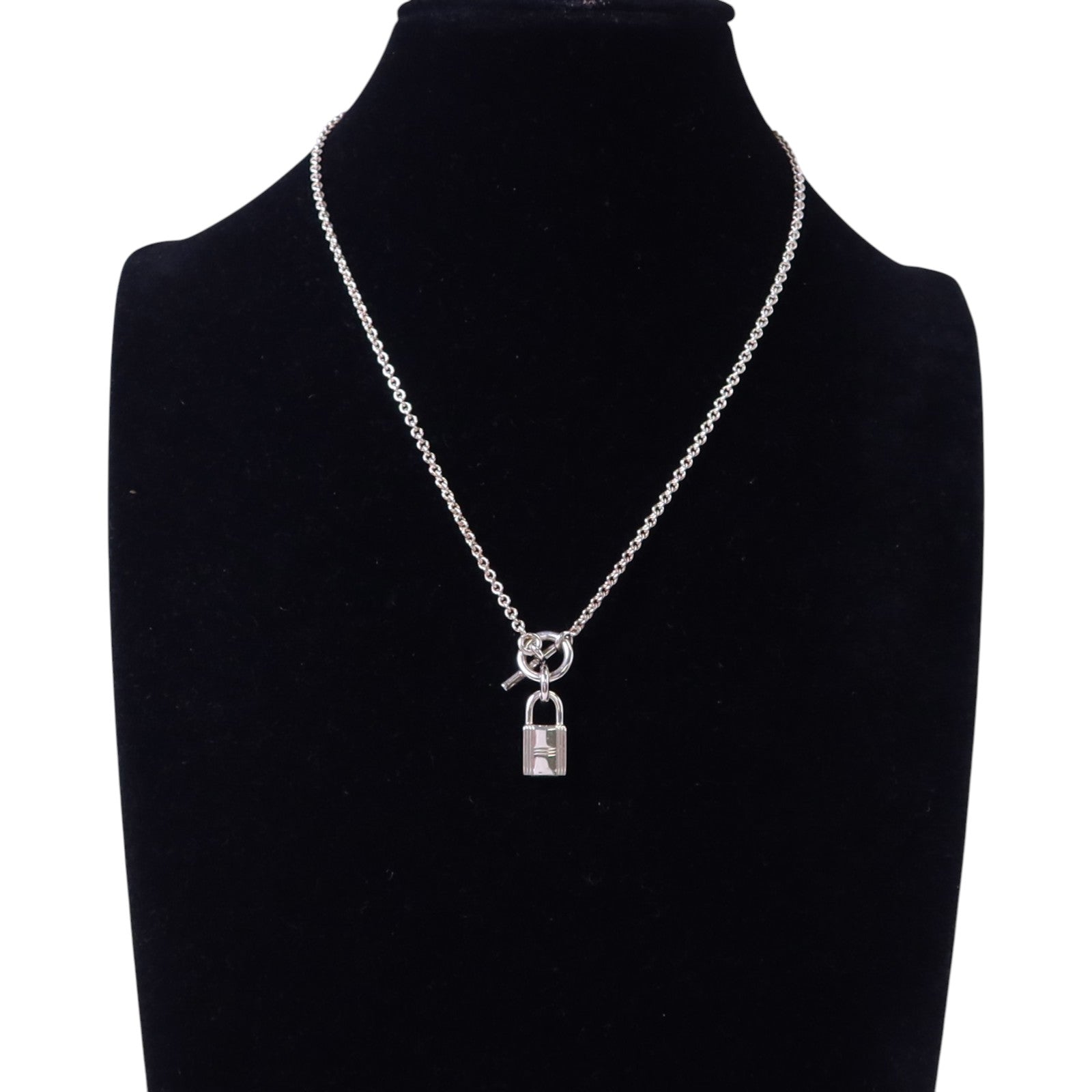 HERMES 【激減優惠】925純銀Kelly Cardenas Necklace銀扣項鏈