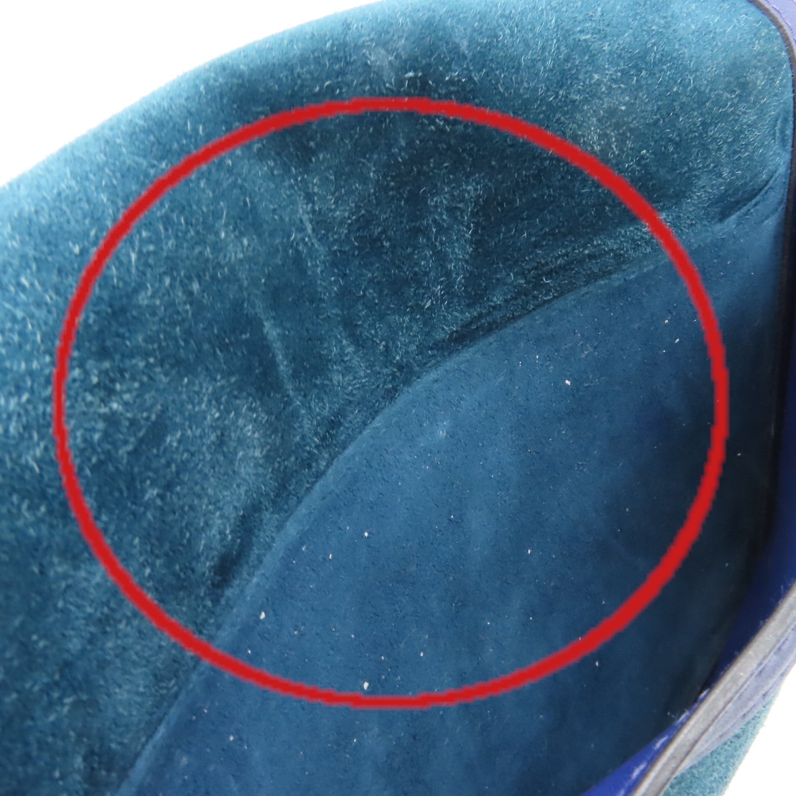 HERMES 麂皮皮革/Swift皮革Roulis 23 Shoulder Bag銀扣肩背袋Bleu Marine海軍藍